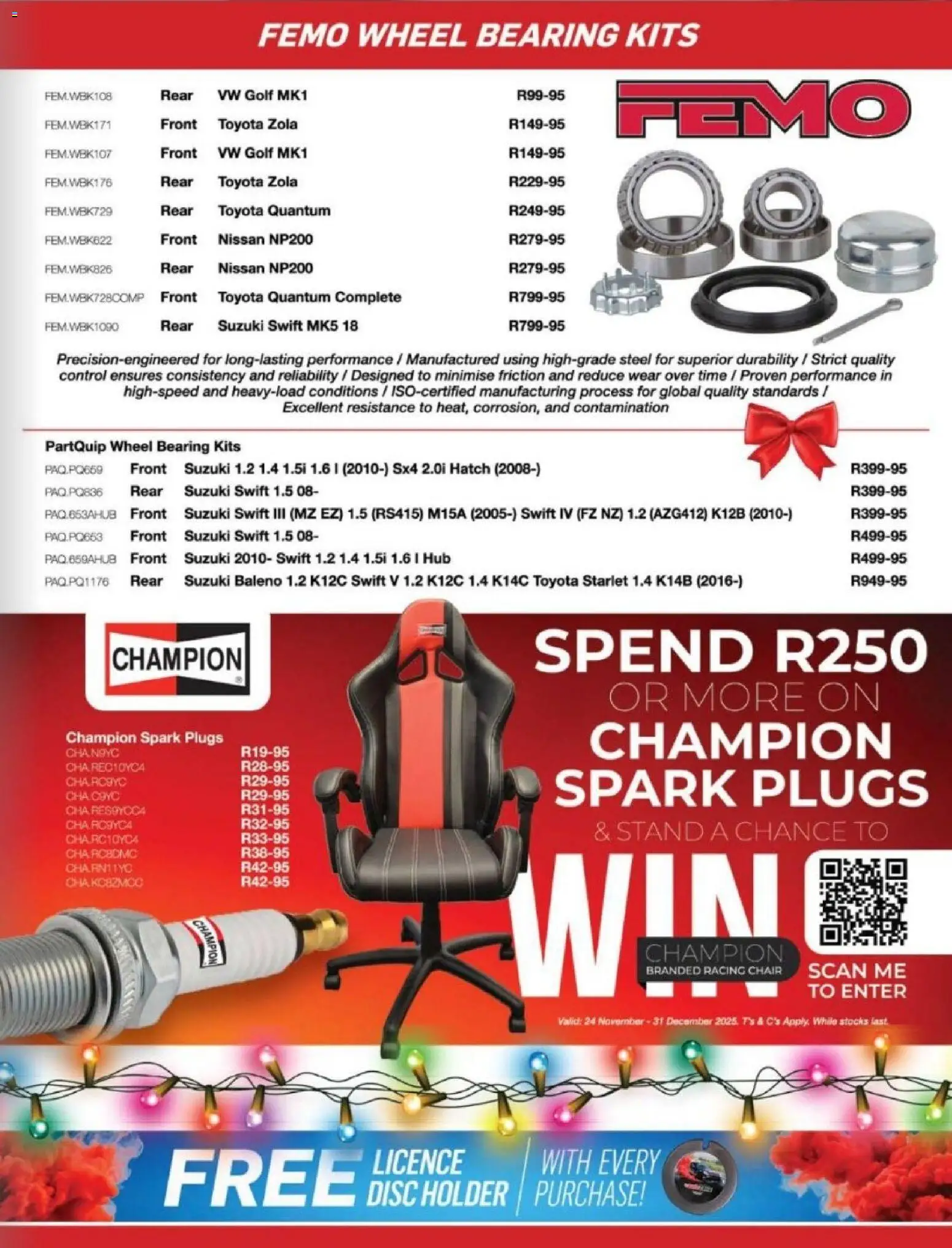 New AutoZone catalogue – valid from 24.11.2025 | Page: 15 | Products: Plugs