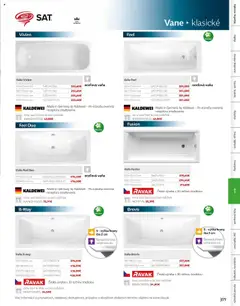Vaňa Vivien, oceľová vaňa │ platný od 01.08.2024 | Strana: 483 | Produkty: Osvetlenie, Vaňa, Dlažba, Radiátory