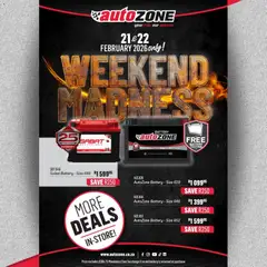 AutoZone specials catalogue – valid from 21.02.2026