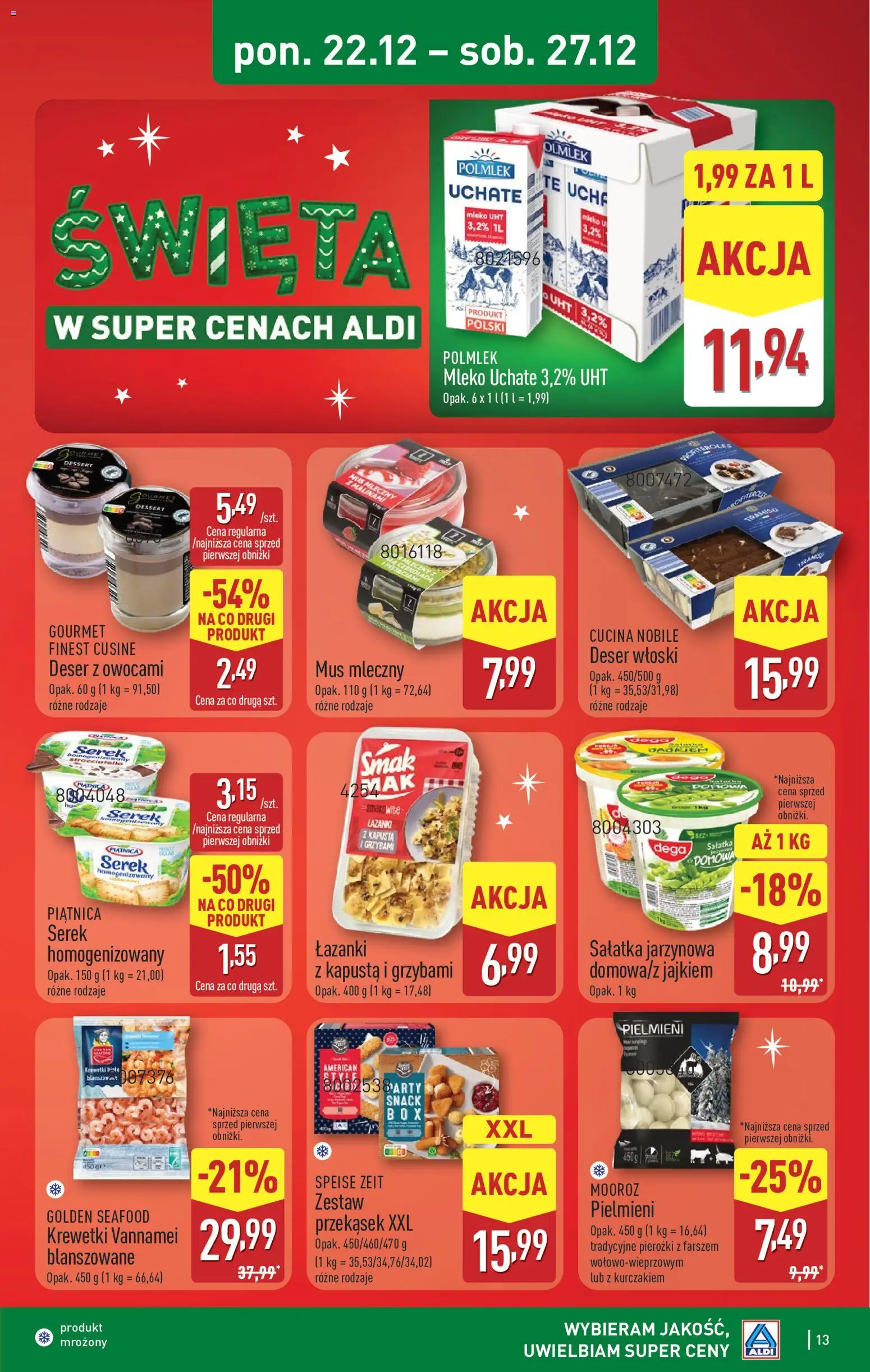 Aldi Gazetka od 22.12.2025 | Strona: 13