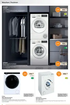 Fust aktionen ab 23.03.2026 gültig | Seite: 6 | Produkte: Waschmaschine, Siemens
