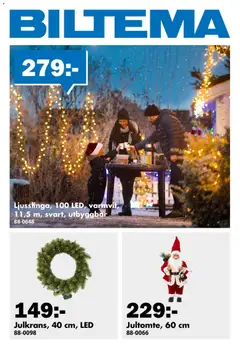Biltema - erbjudanden - Förhandsvisning av reklamblad från butik Biltema aktuell från 20.10.2025