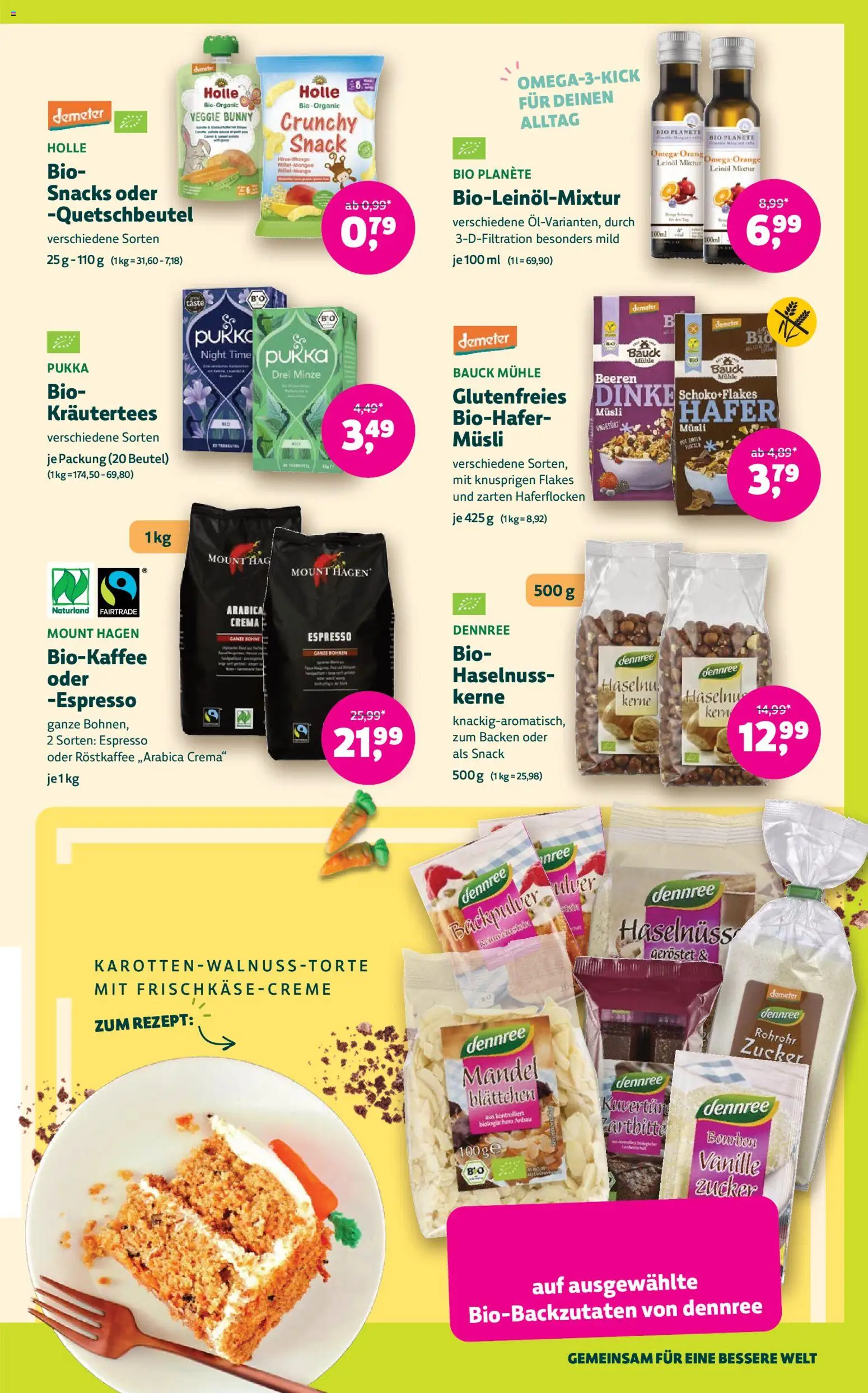 Denns BioMarkt Angebote gültig ab 11.03.2026 | Seite: 11 | Produkte: Flocken, Zucker, Mühle, Bourbon