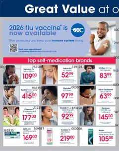 Clicks specials catalogue – valid from 23.04.2026 | Page: 2 | Products: Tablet, Syrup, Nasal spray