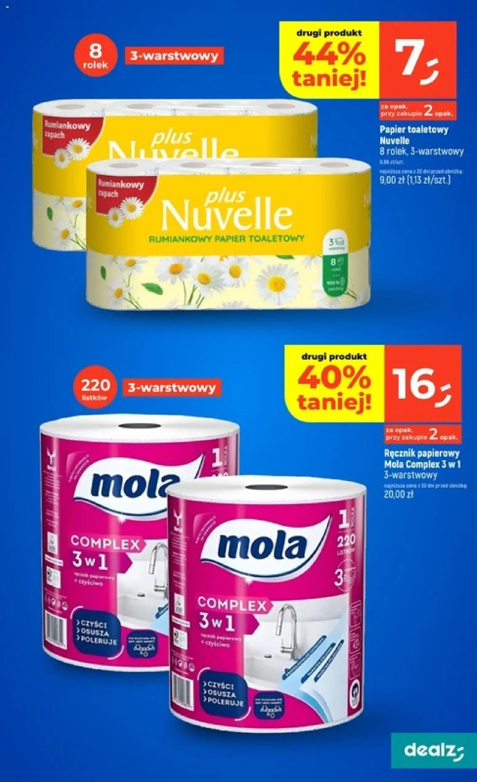 Dealz Gazetka od 05.02.2026 | Strona: 31 | Produkty: Papier toaletowy, Zapach, Ręcznik papierowy