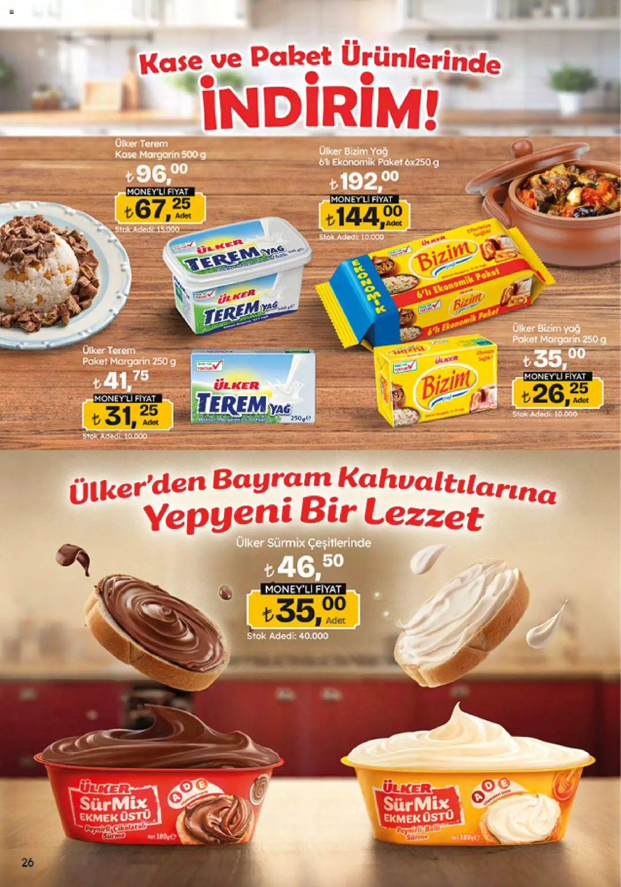 Migros Katalog - Migroskop - 22.05.2025 tarihinden itibaren geçerlidir | Sayfa: 26 | Ürünler: Kaşe, Ekmek, Yağ