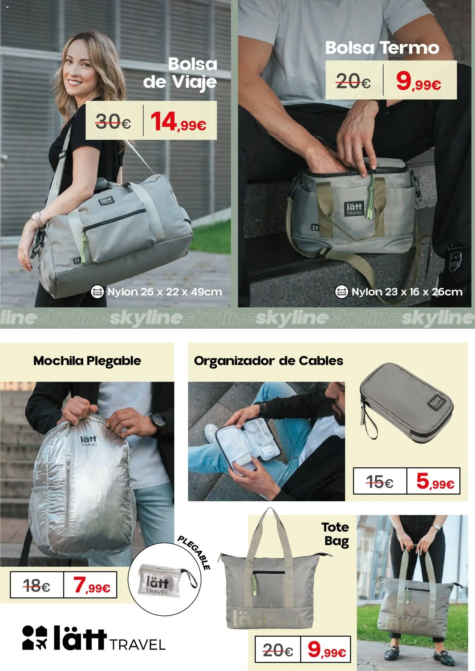 Eroski - Skyline Collection │ válido desde el 12.02.2026 | Página: 2 | Productos: Mochila, Bolsa de viaje, Organizador, Bolsa
