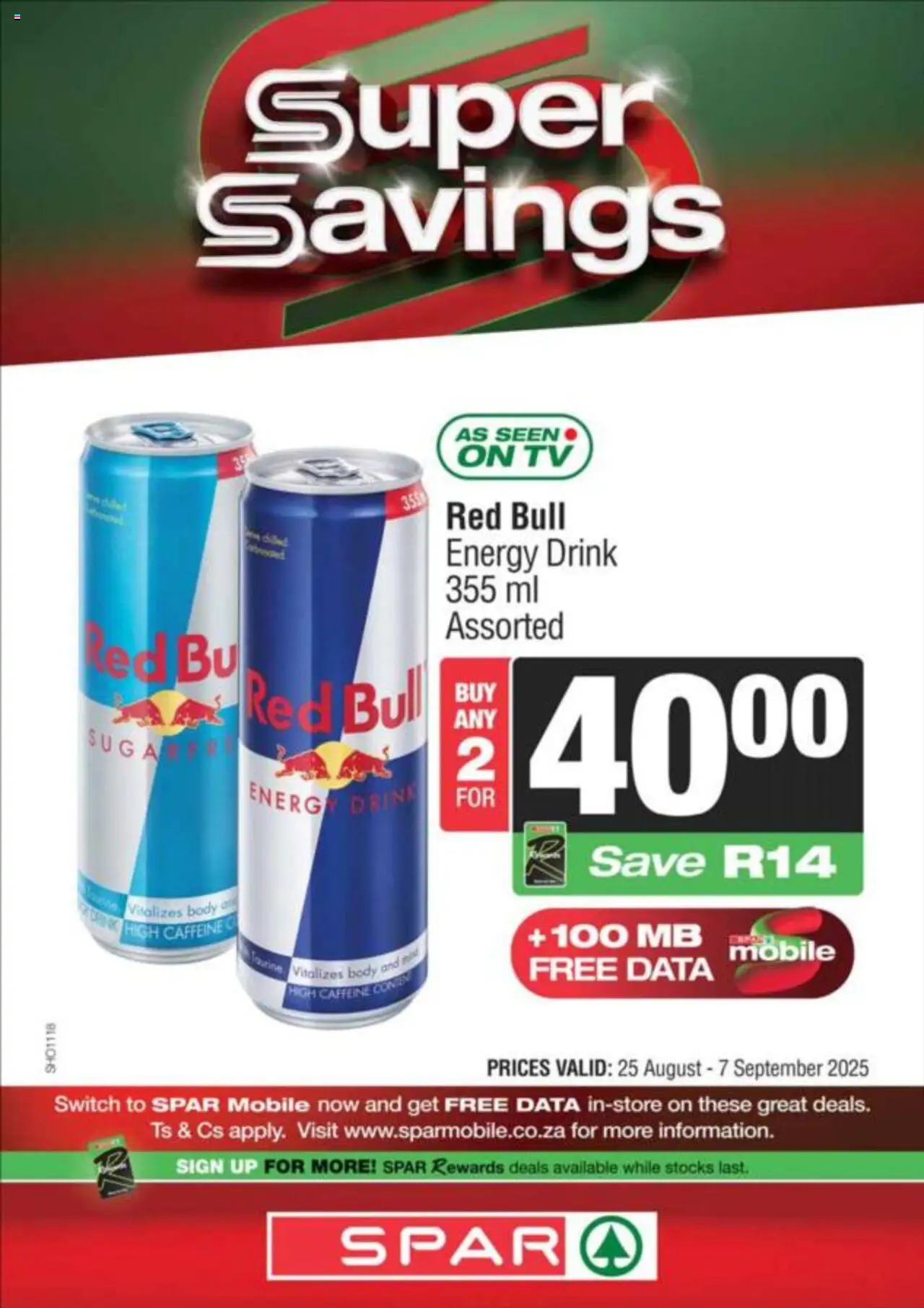 Spar Specials │ valid from 25.08.2025 | Page: 10 | Products: Data, TV, Switch