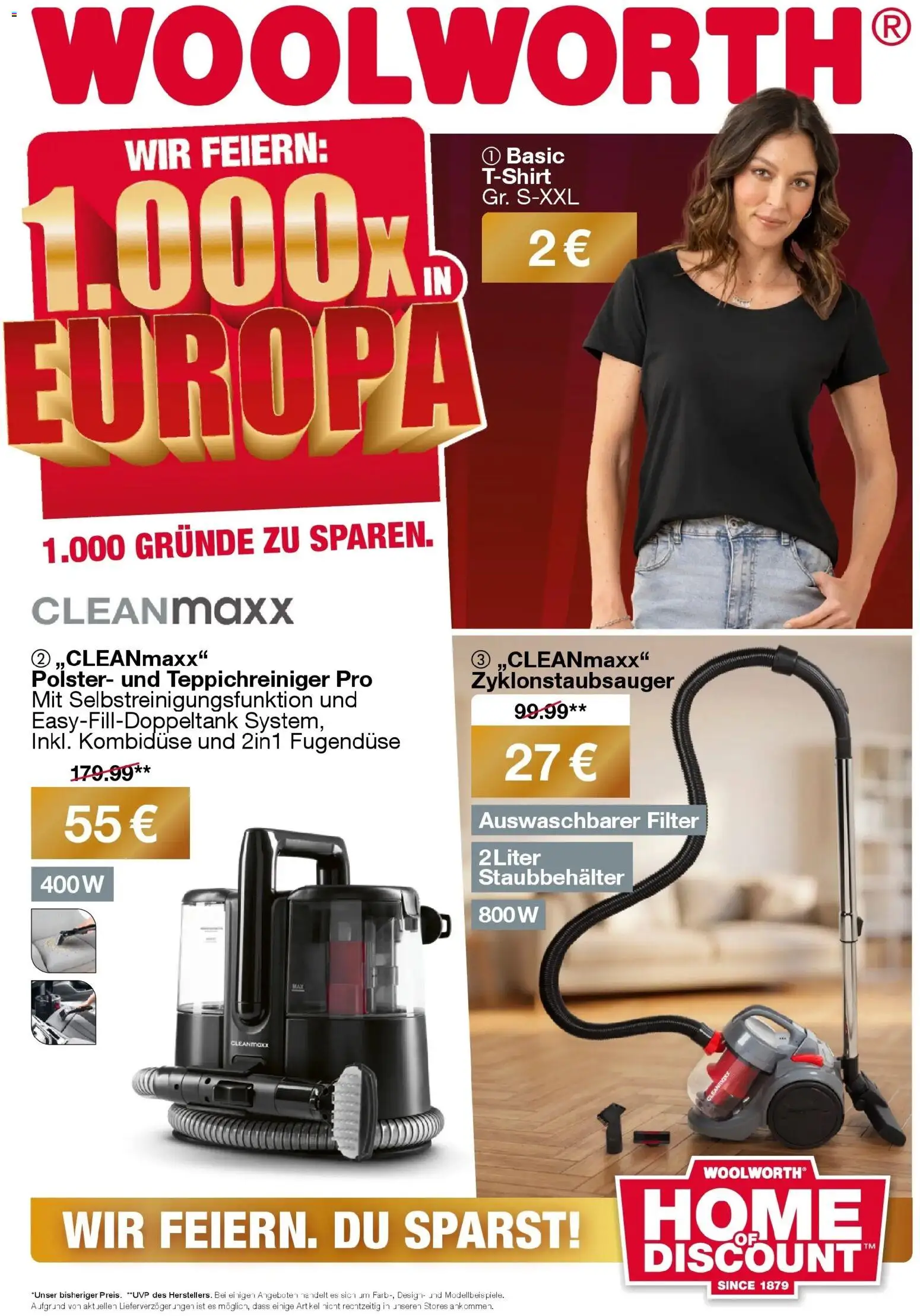 Woolworth - Woolworth: Wir feiern 1.000x in Europa! gültig ab 26.02.2026 | Seite: 1