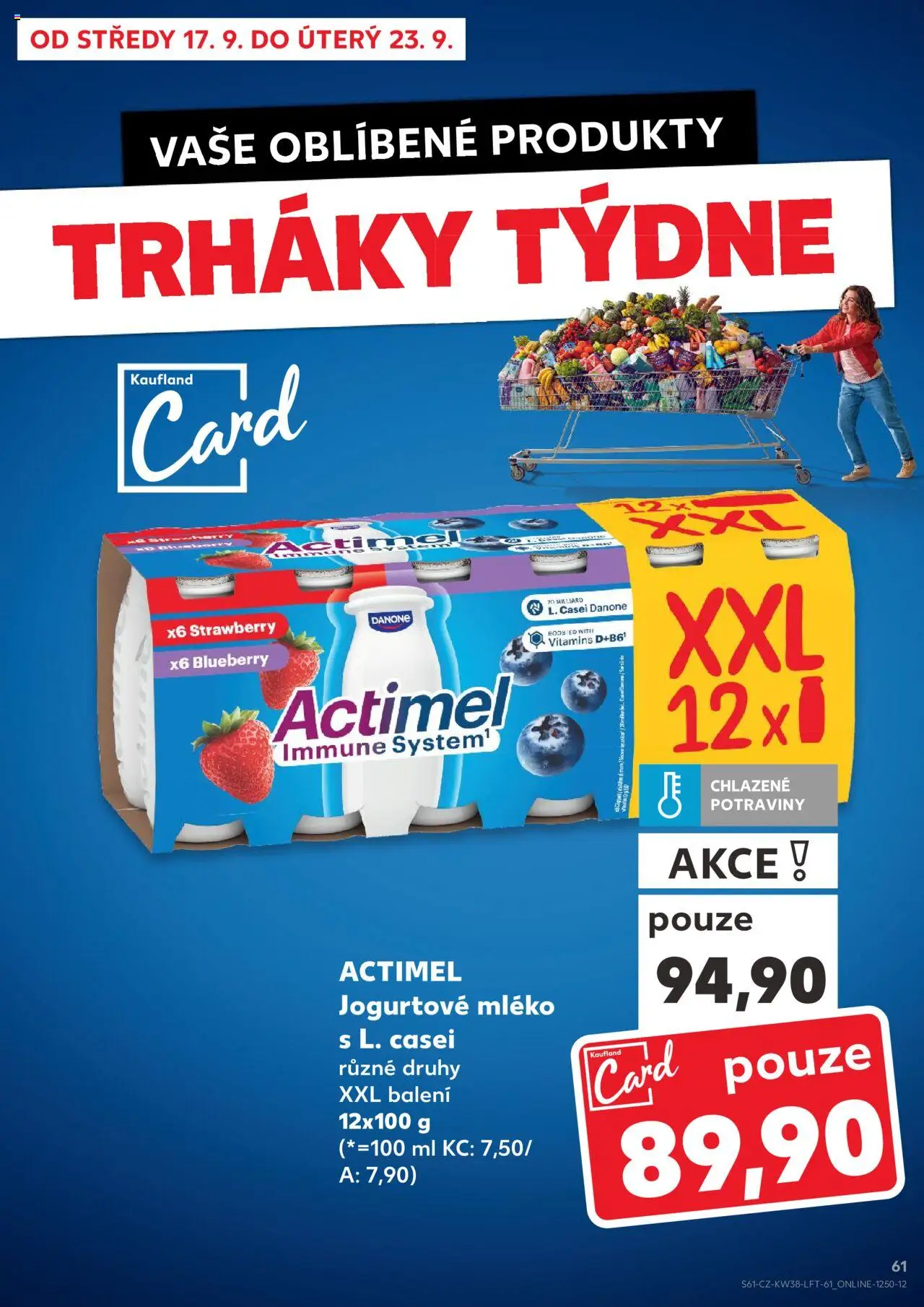Kaufland leták - Kolín od 17.09.2025 | Strana: 61