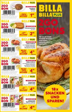 Vorschau von dem Prospekt - Billa 2Go Bons gültig ab 14.08.2025