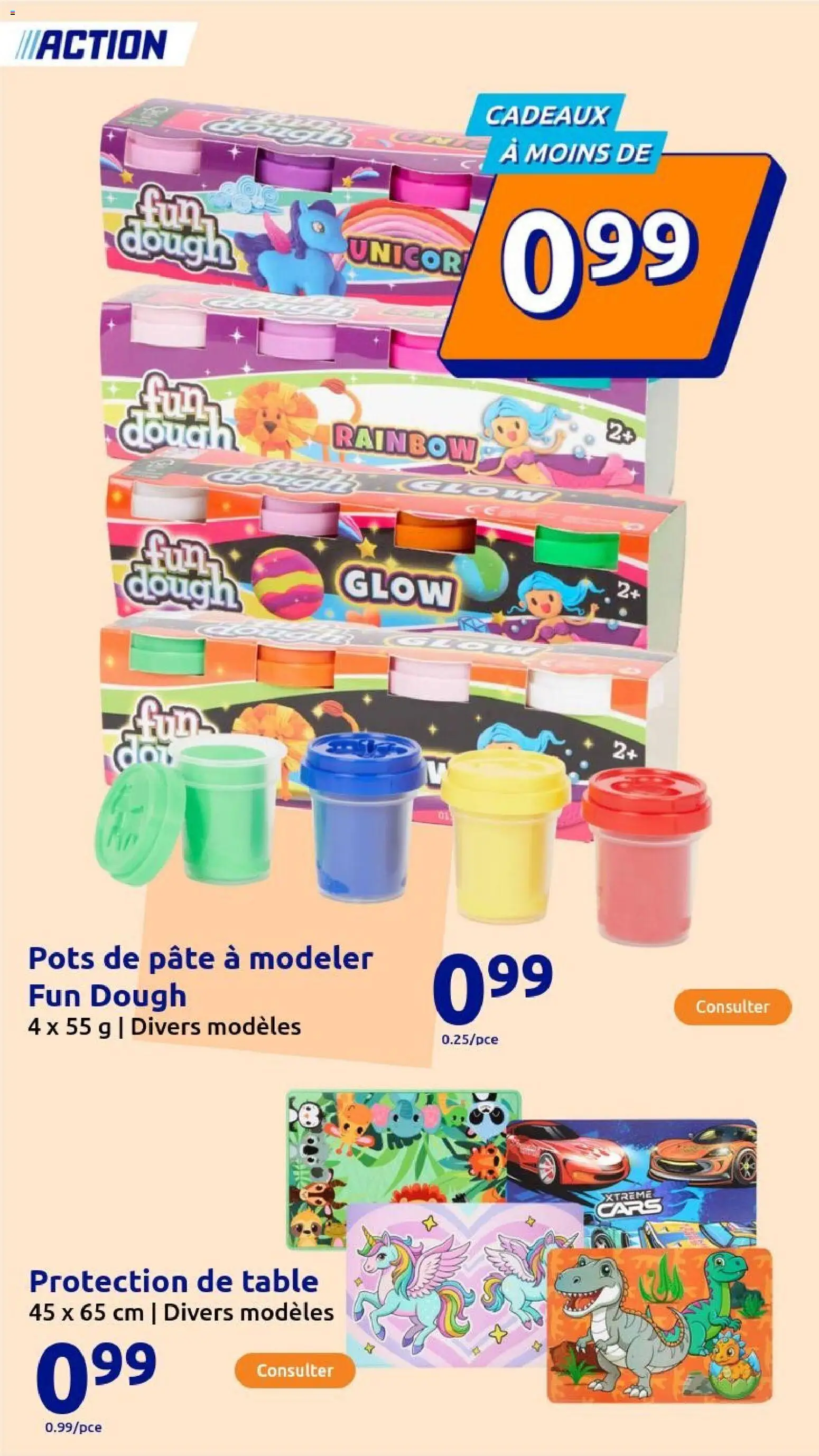 {H1} | Page: 22 | Produits: Table, Pâte à modeler