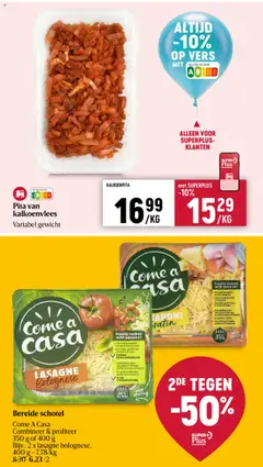 Delhaize folder week 41 - Voorbeeld van een folder van Delhaize, geldig van 09.10.2025 | Pagina: 19 | Producten: Ham, Macaroni, Gewicht, Kaas