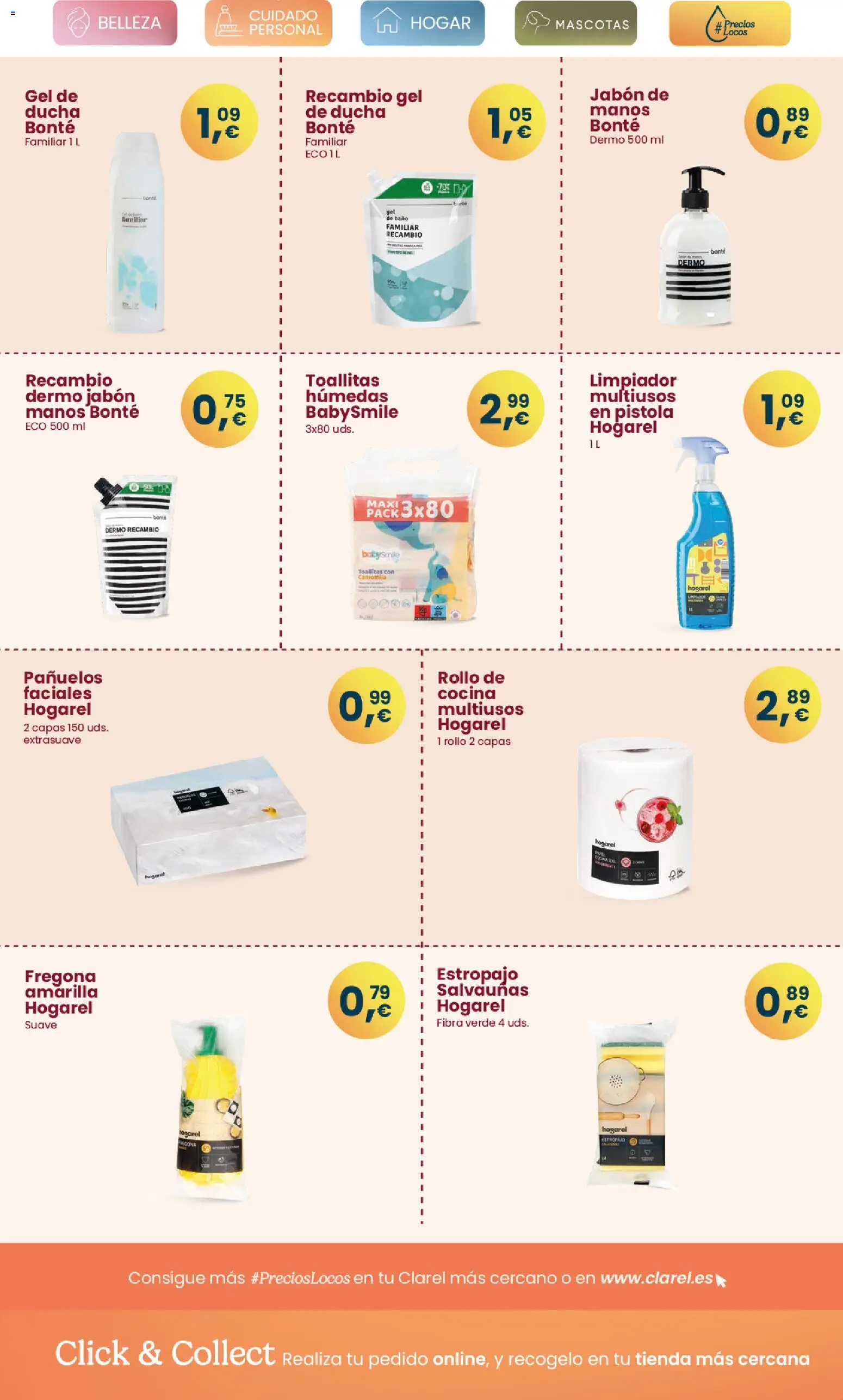 Clarel - folleto │ válido desde el 04.03.2026 | Página: 14 | Productos: Jabón, Cocina, Baño, Ducha