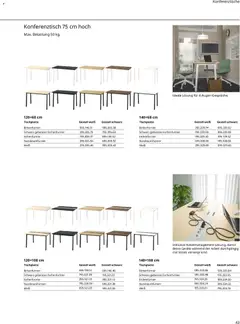 Ikea Büroeinrichtung ab 02.01.2026 gültig | Seite: 43 | Produkte: Konferenztisch