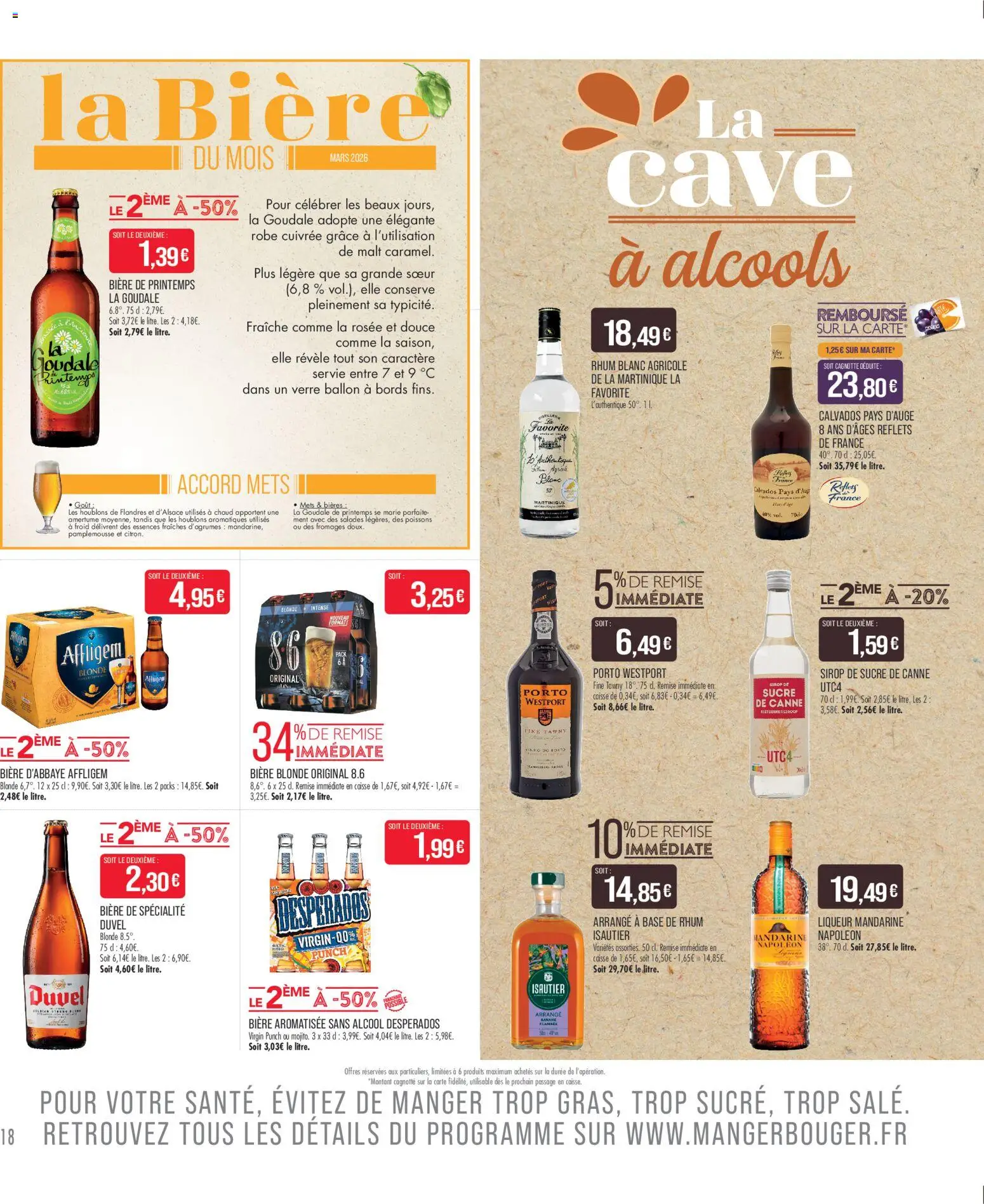 {H1} | Page: 20 | Produits: Goudale, Pamplemousse, Sucre de canne, Rhum