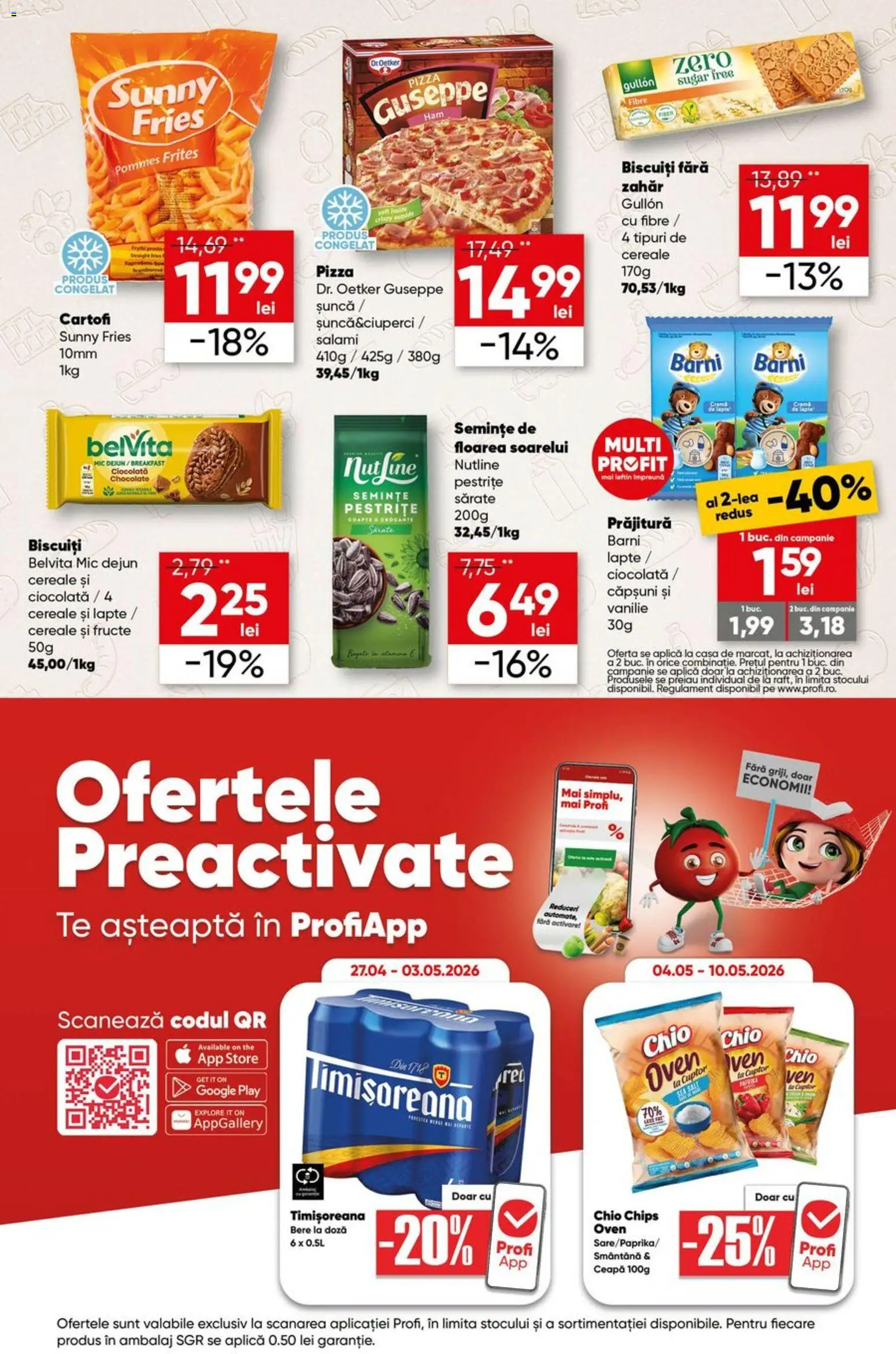 Noul catalog Profi – valabil de la 29.04.2026 | Pagină: 11 | Produse: Semințe, Bere, Cartofi, Bant