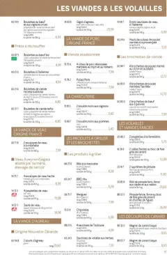  | Page: 11 | Produits: Viande de porc, Foie Gras de Canard, Volaille, Merguez