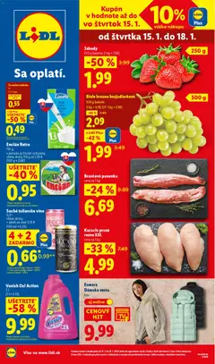 Lidl leták platný od 15.01.2026