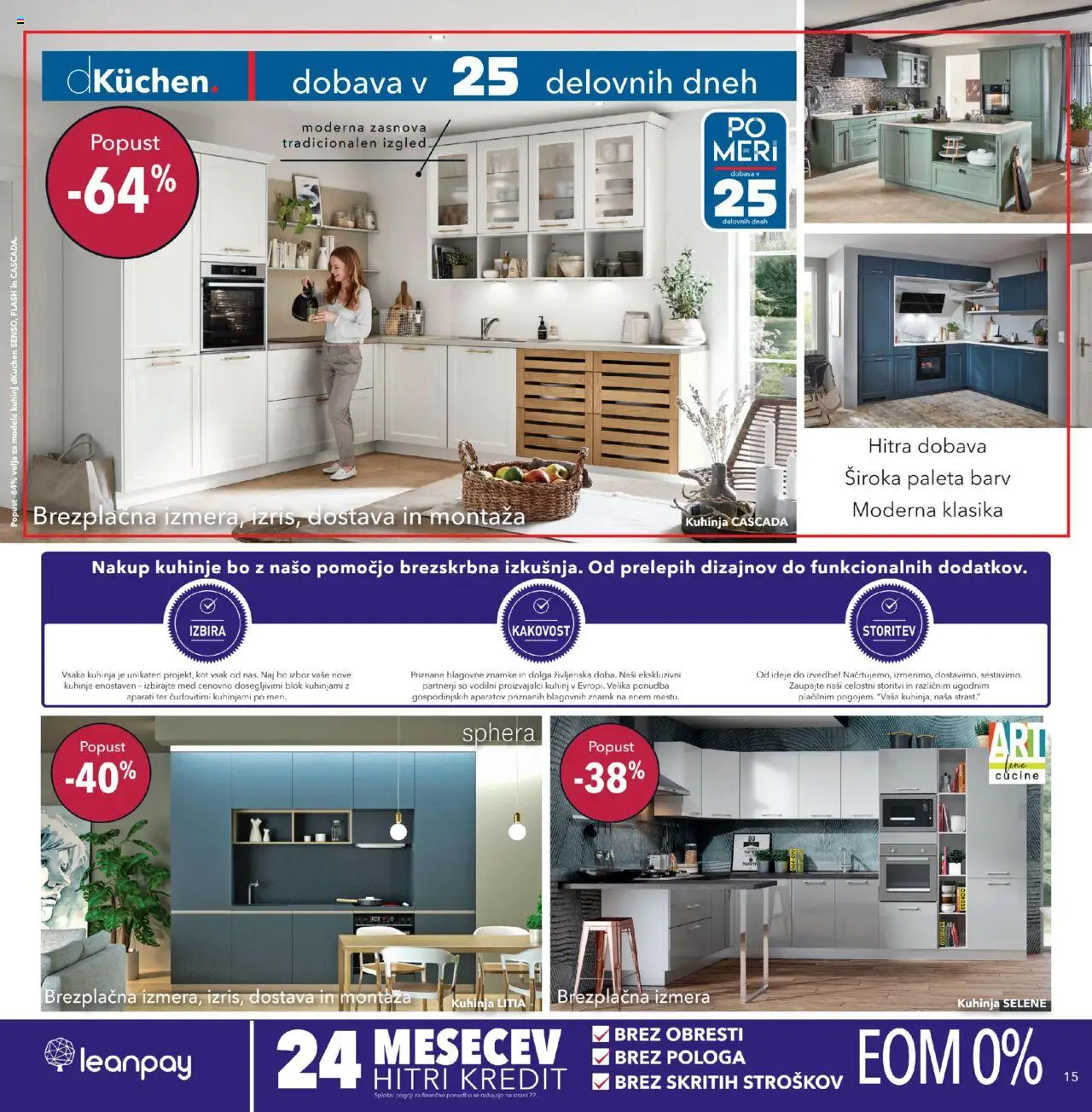 Novi Harvey Norman katalog ponudbe – veljaven od 16.10.2025 | Stran: 15 | Izdelki: Kuhinja, Blok
