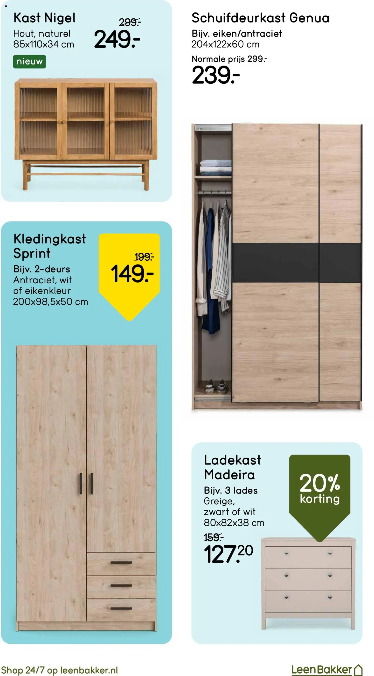 {H1} | Pagina: 12 | Producten: Kledingkast, Ladekast, Kast