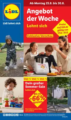 Lidl Prospekt Uffenheim 	 gültig ab dem 25.08.2025