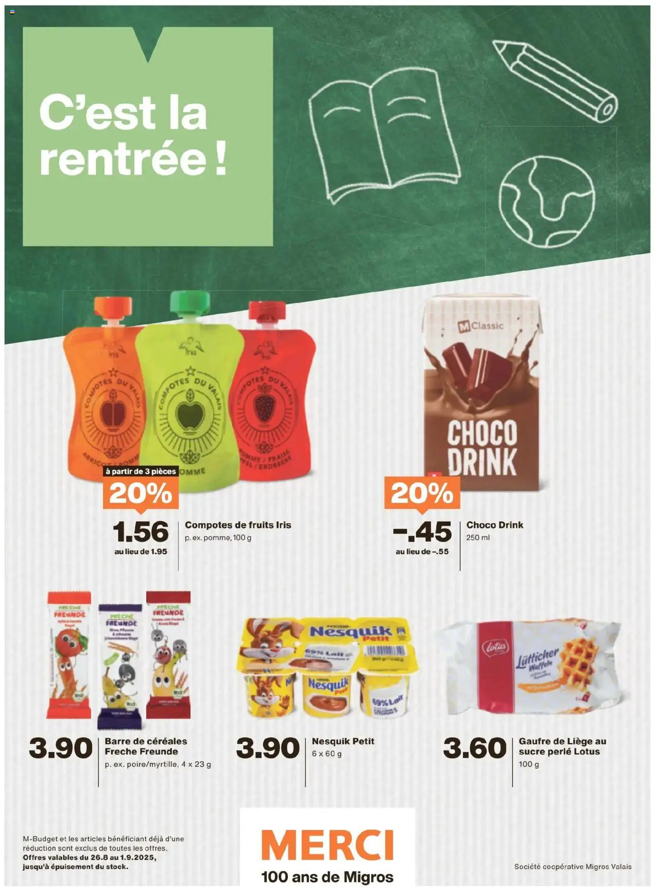 Migros - Magazin FR ab 25.08.2025 | Seite: 36 | Produkte: Liege