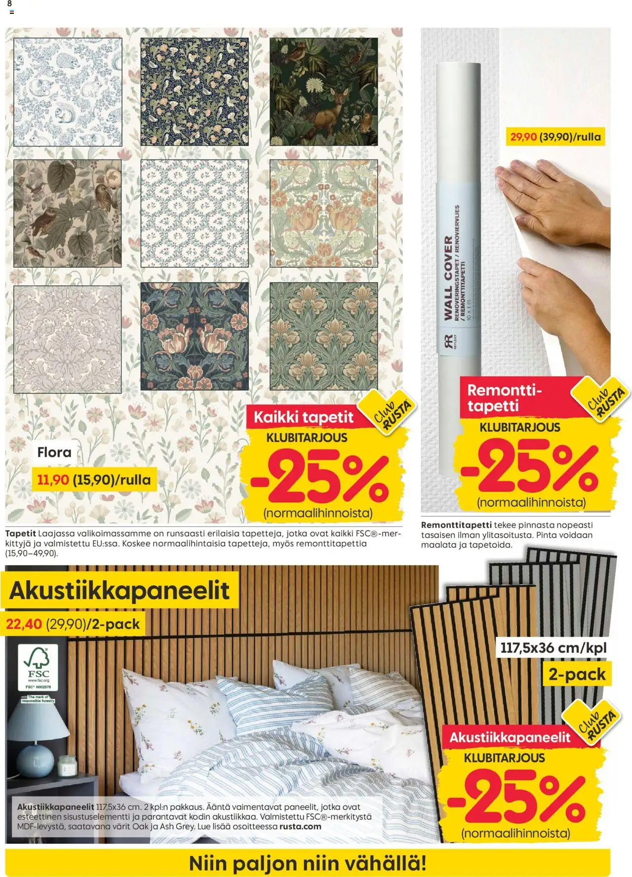 Rusta tarjoukset – voimassa 15.09.2025 alkaen | Sivu: 8