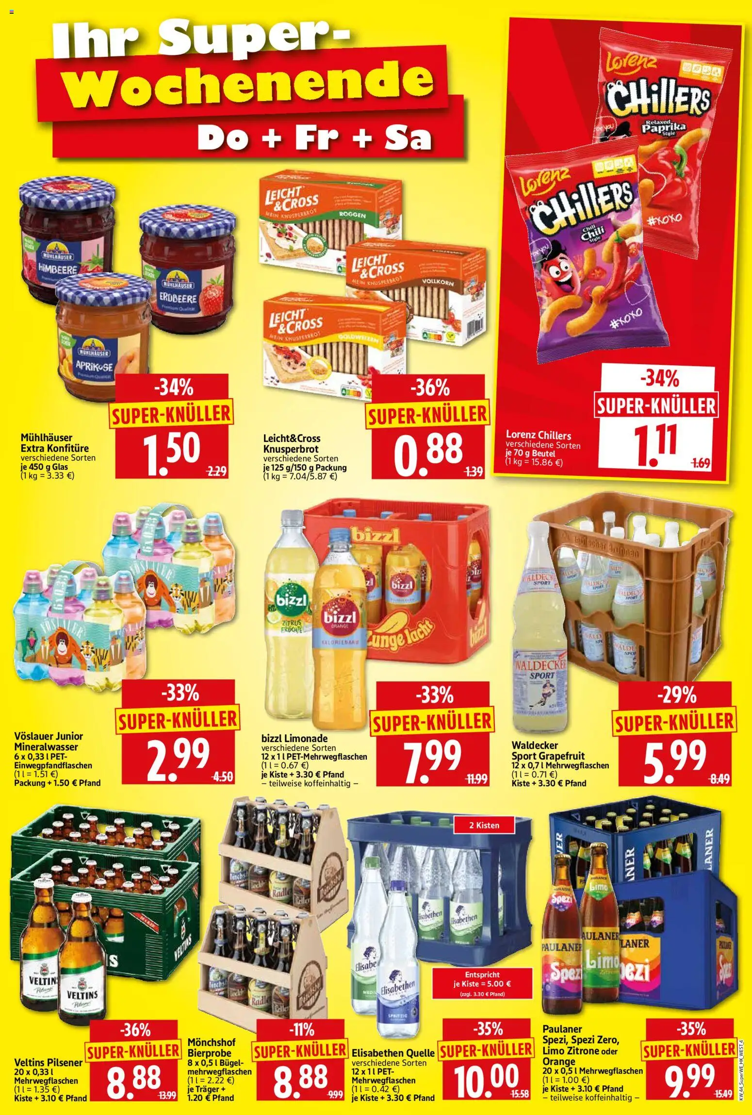 HERKULES Sonderbeilage – gültig ab 30.10.2025 | Seite: 4 | Produkte: Limonade, Zitrone, Chili, Himbeere