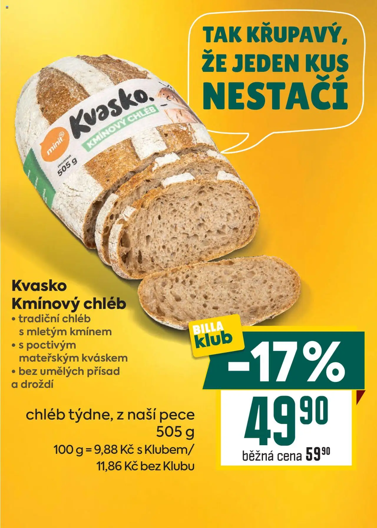 Billa Velký leták od 02.07.2025 | Strana: 5 | Produkty: Chléb, Droždí