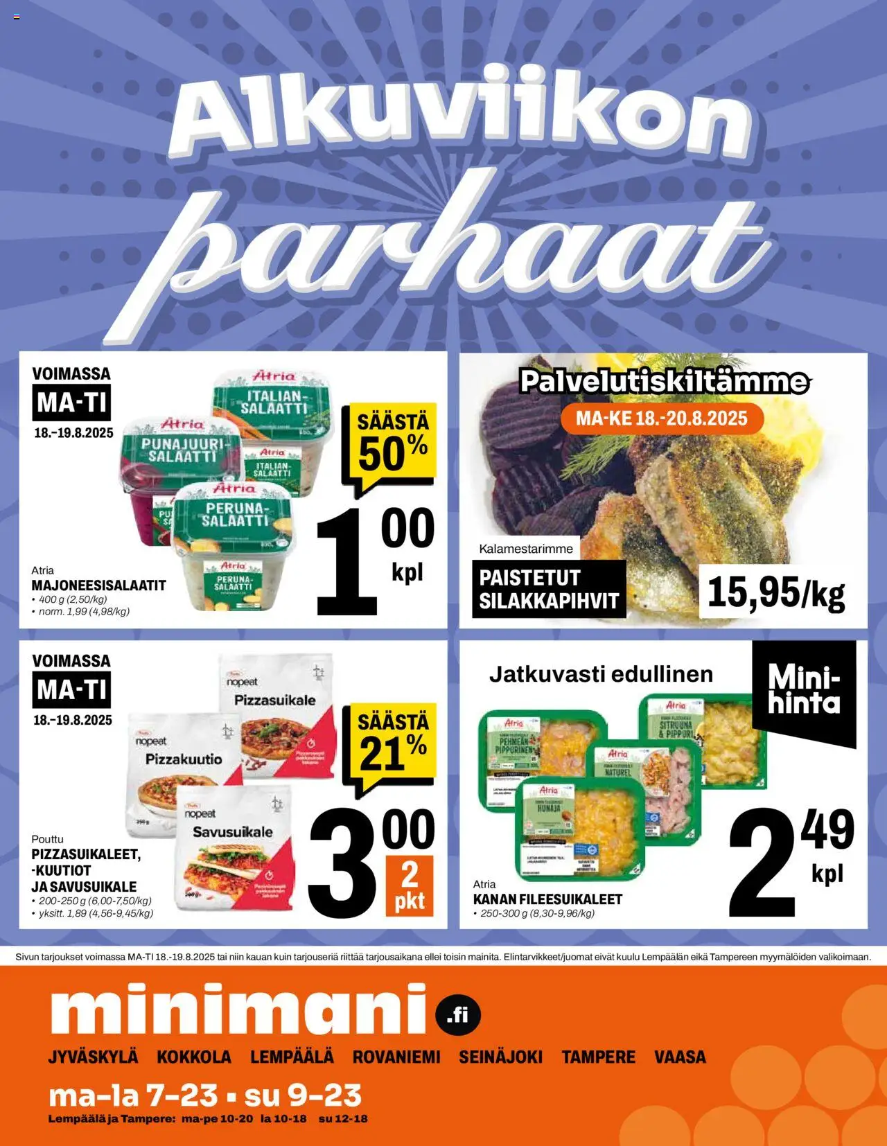  | Sivu: 8 | Tuotteet: Peruna, Salaatti, Punajuuri, Hunaja