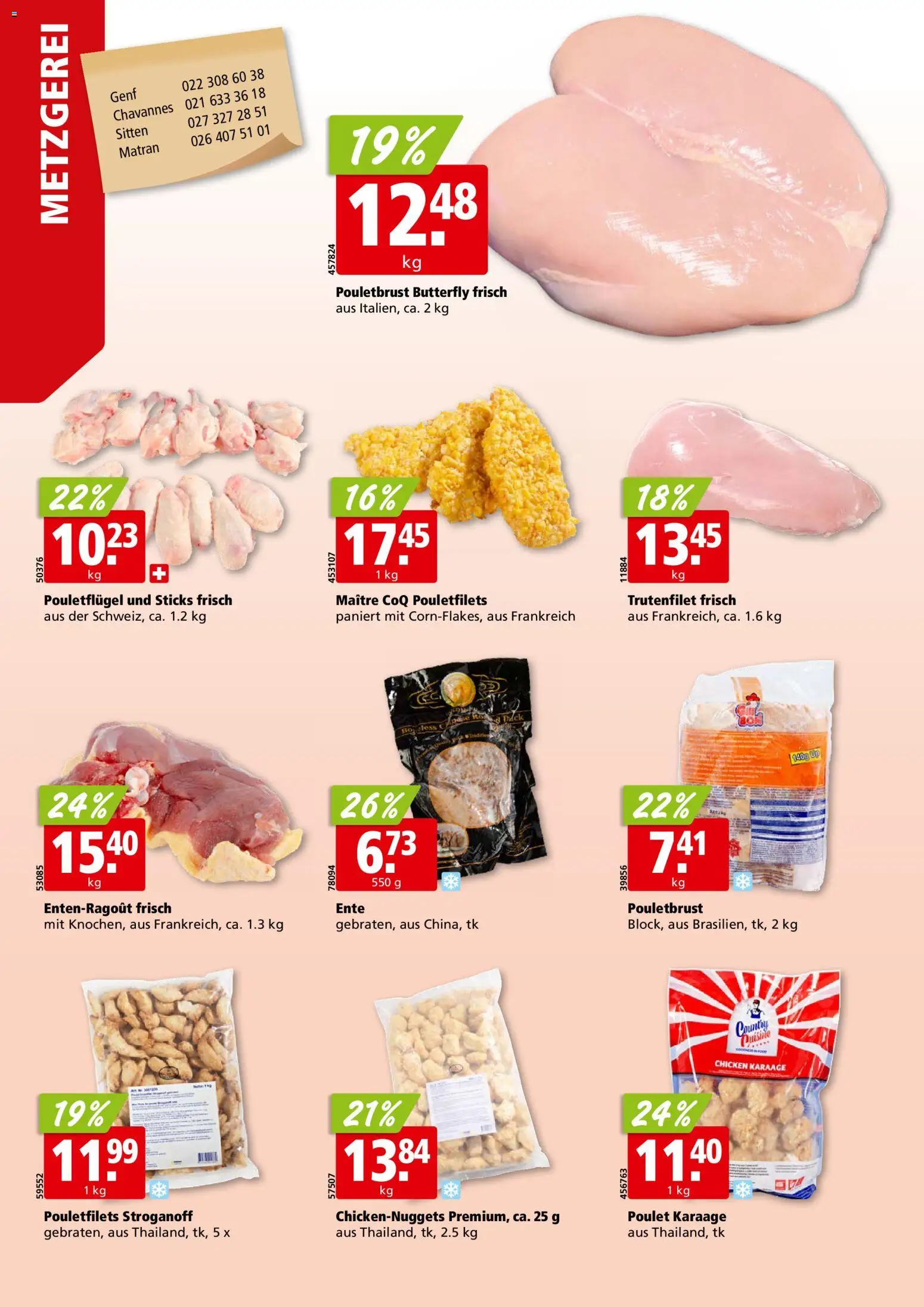 Aligro Aktionen – gültig ab 26.12.2025 | Seite: 8 | Produkte: Pouletbrust