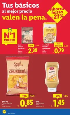 Vista previa Snack Day Patatas churrería, Churrería style potato chips, 150 g válido desde el 20.10.2025 | Página: 4