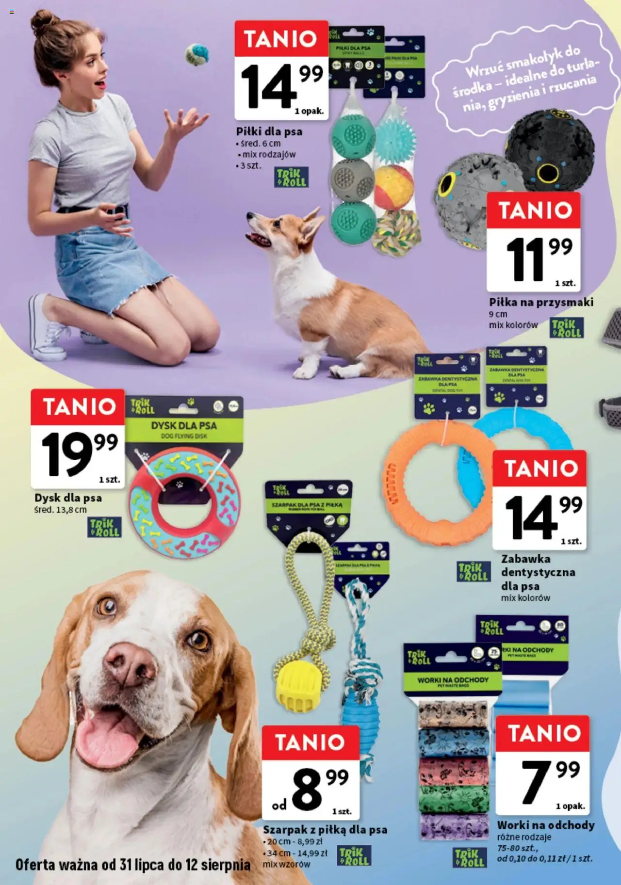 Intermarche Gazetka - Z miłoścido pupila od 31.07.2025 | Strona: 6 | Produkty: Dysk