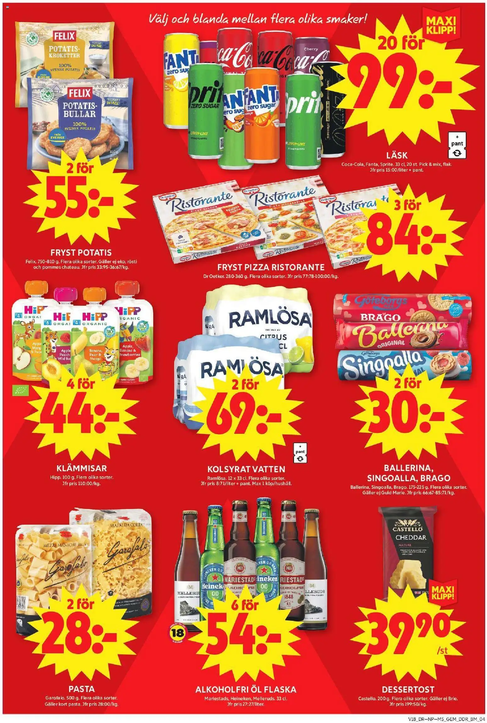 ICA Maxi reklamblad aktuell från 27.04.2026 | Sida: 11 | Produkter: Singoalla, Galler, Potatis, Mango
