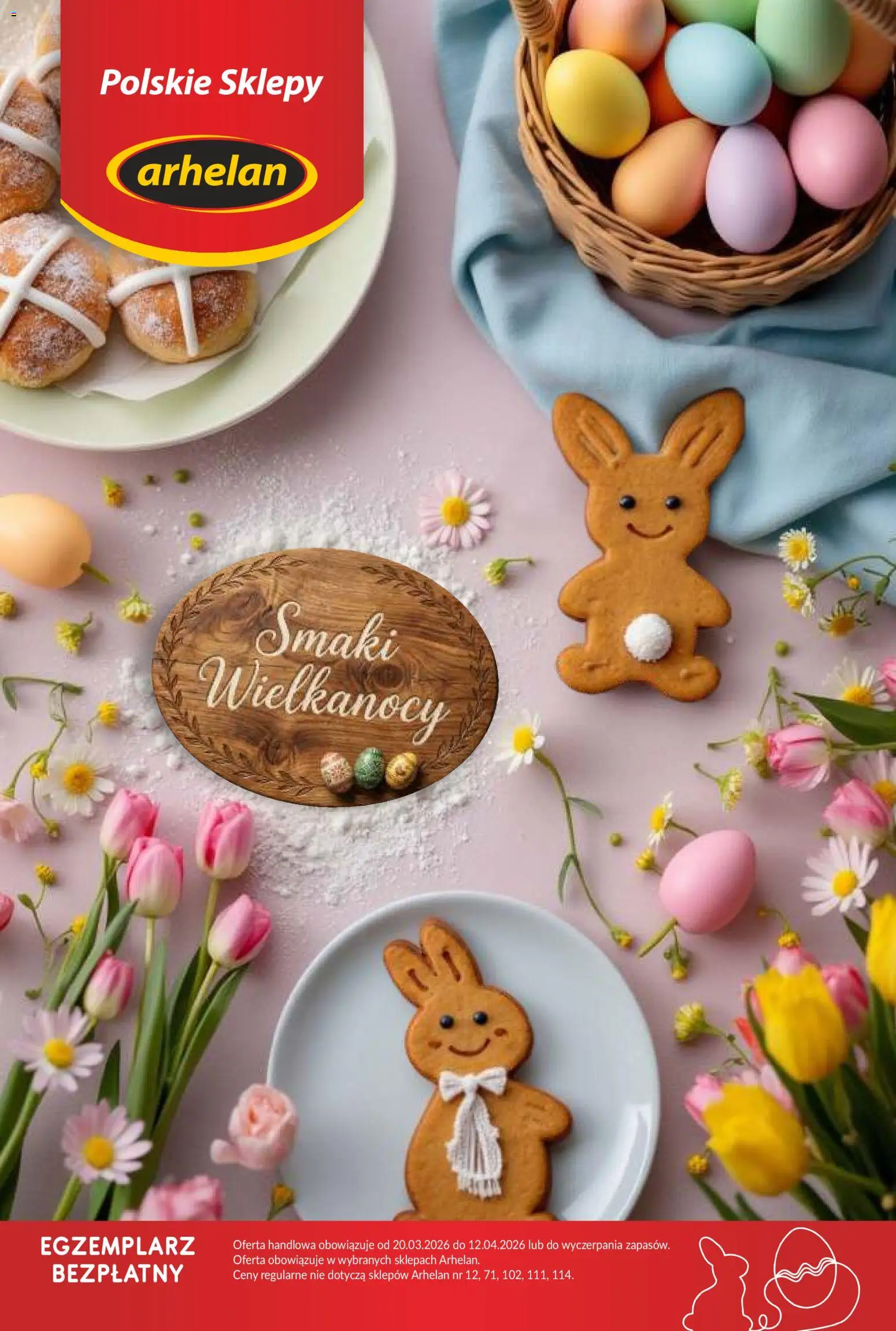 Arhelan gazetka - Smaki Wielkanocy od 20.03.2026 | Strona: 1