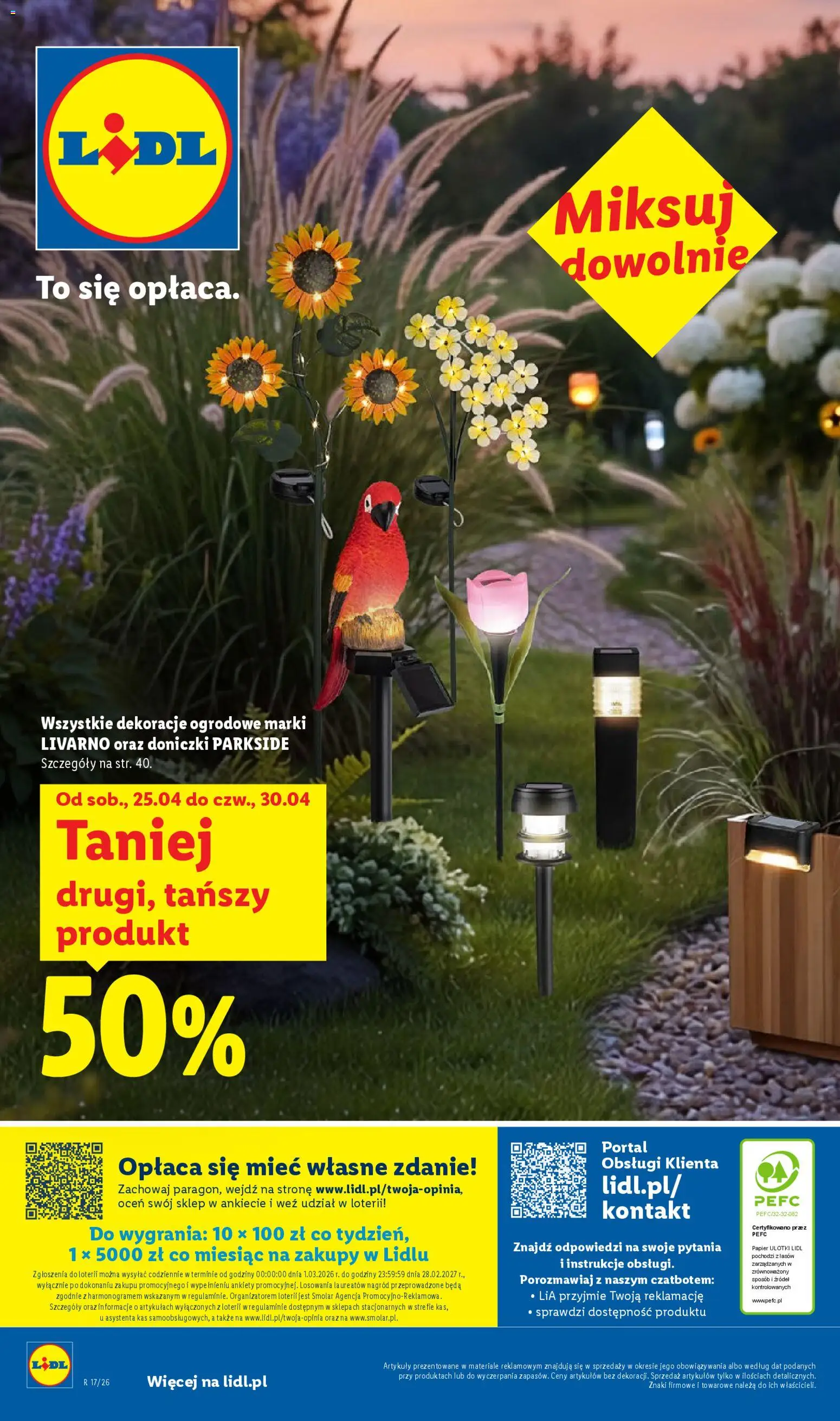 Lidl Katalog od 20.04.2026 | Strona: 62 | Produkty: Doniczki