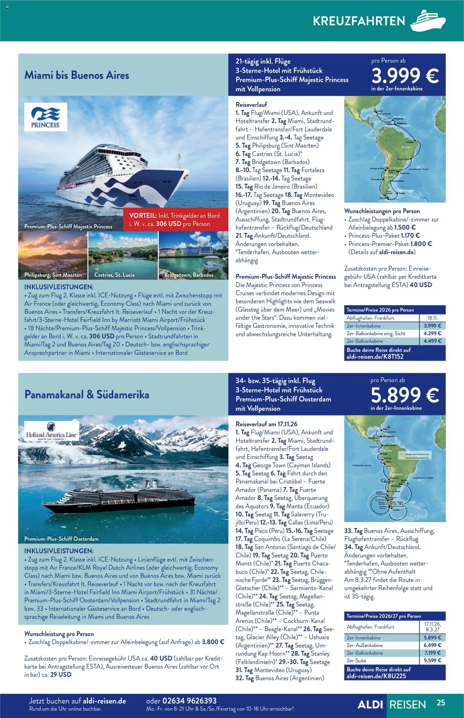 Aldi Reisen Prospekt 	 – gültig ab 01.03.2026 | Seite: 25 | Produkte: Uhr