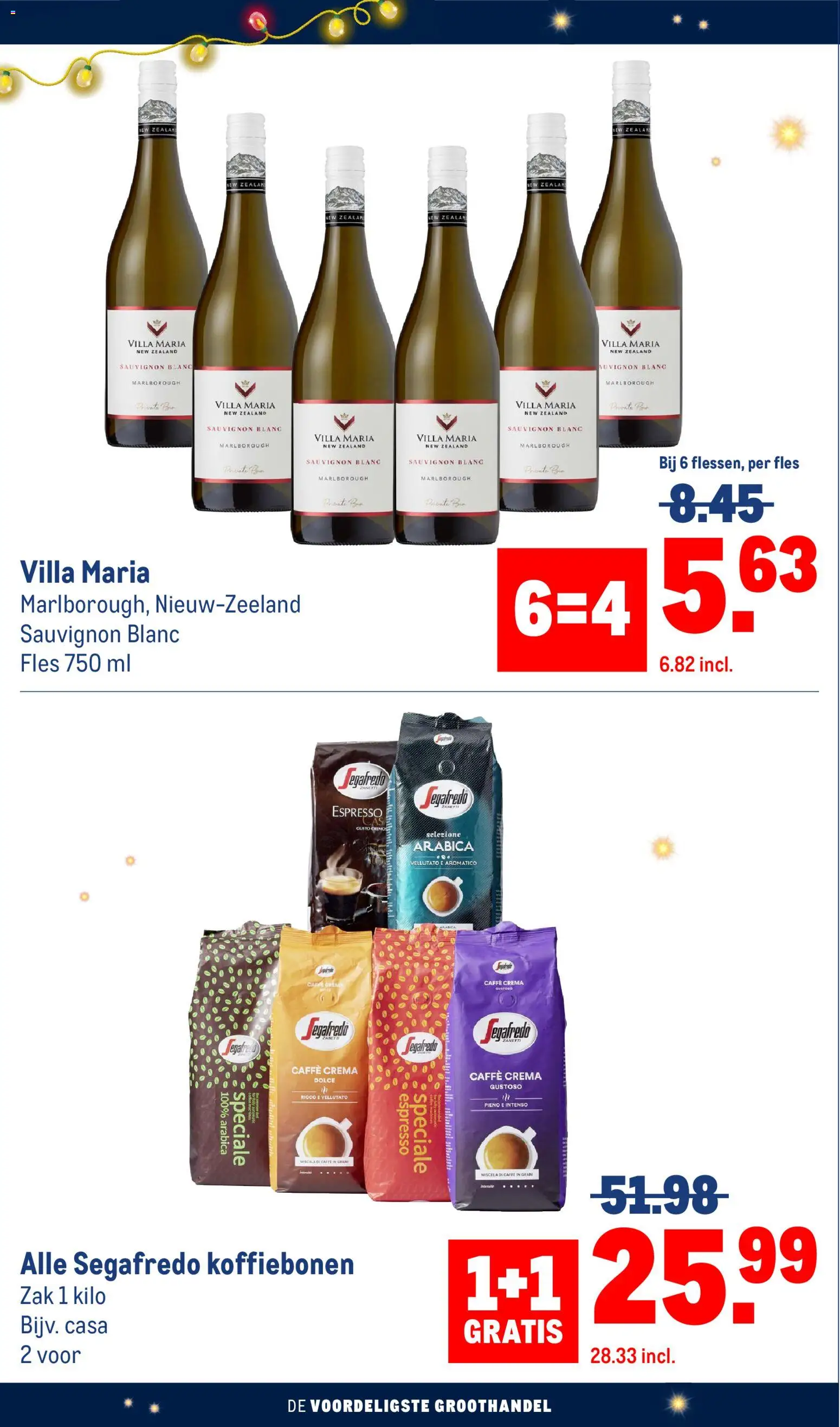 {H1} | Pagina: 2 | Producten: Koffiebonen, Fles, Zak