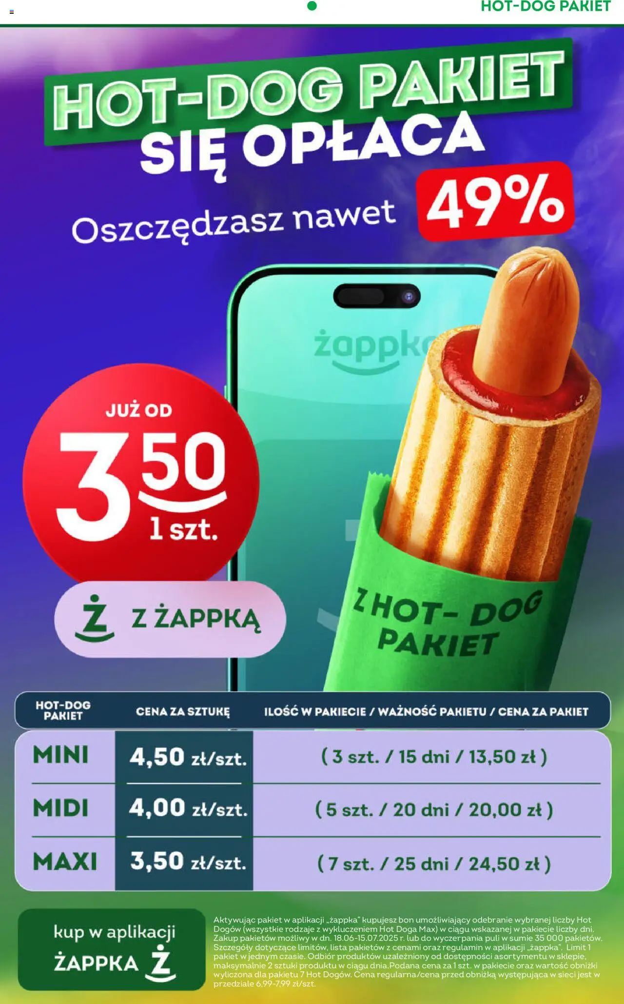Żabka Gazetka od 18.06.2025 | Strona: 14 | Produkty: Malina, Żelki