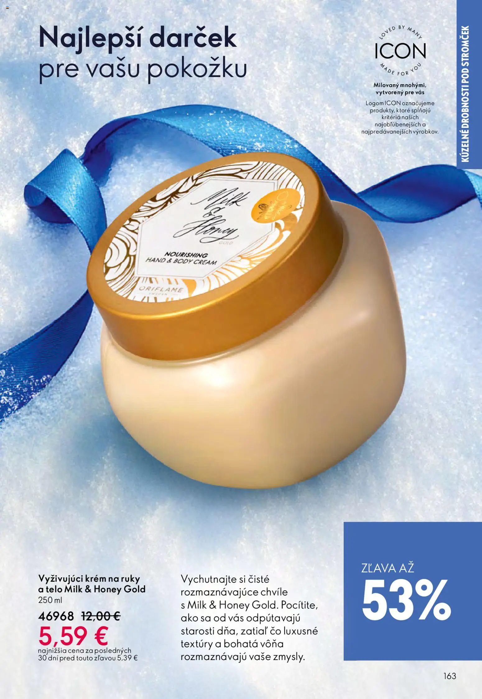 Nové Oriflame akcie – leták je platný od 03.12.2025 | Strana: 163 | Produkty: Krém na ruky, Krém