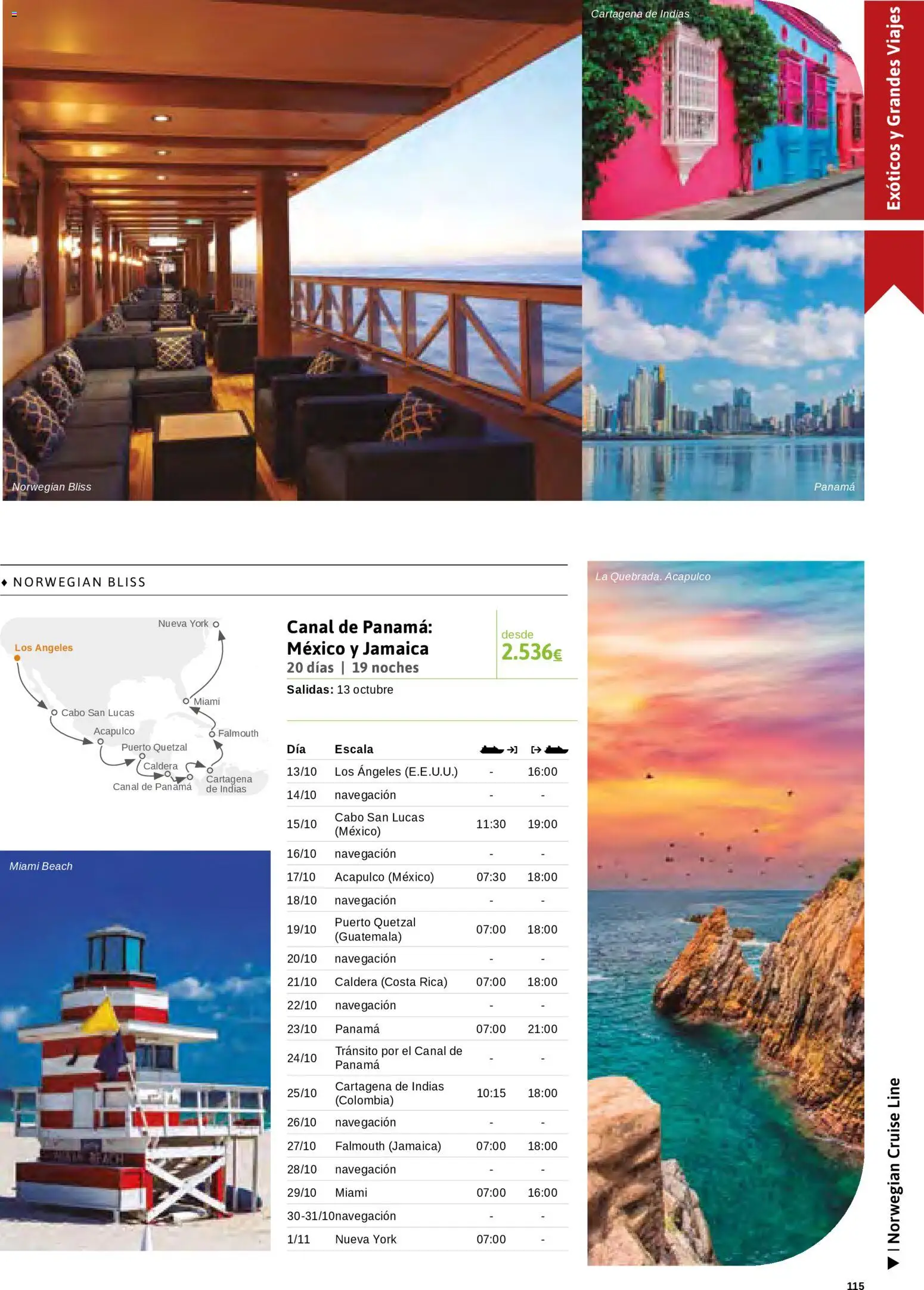 Viajes El Corte Inglés Cruceros marítimos │ válido desde el 01.01.2026 | Página: 116 | Productos: Navegación