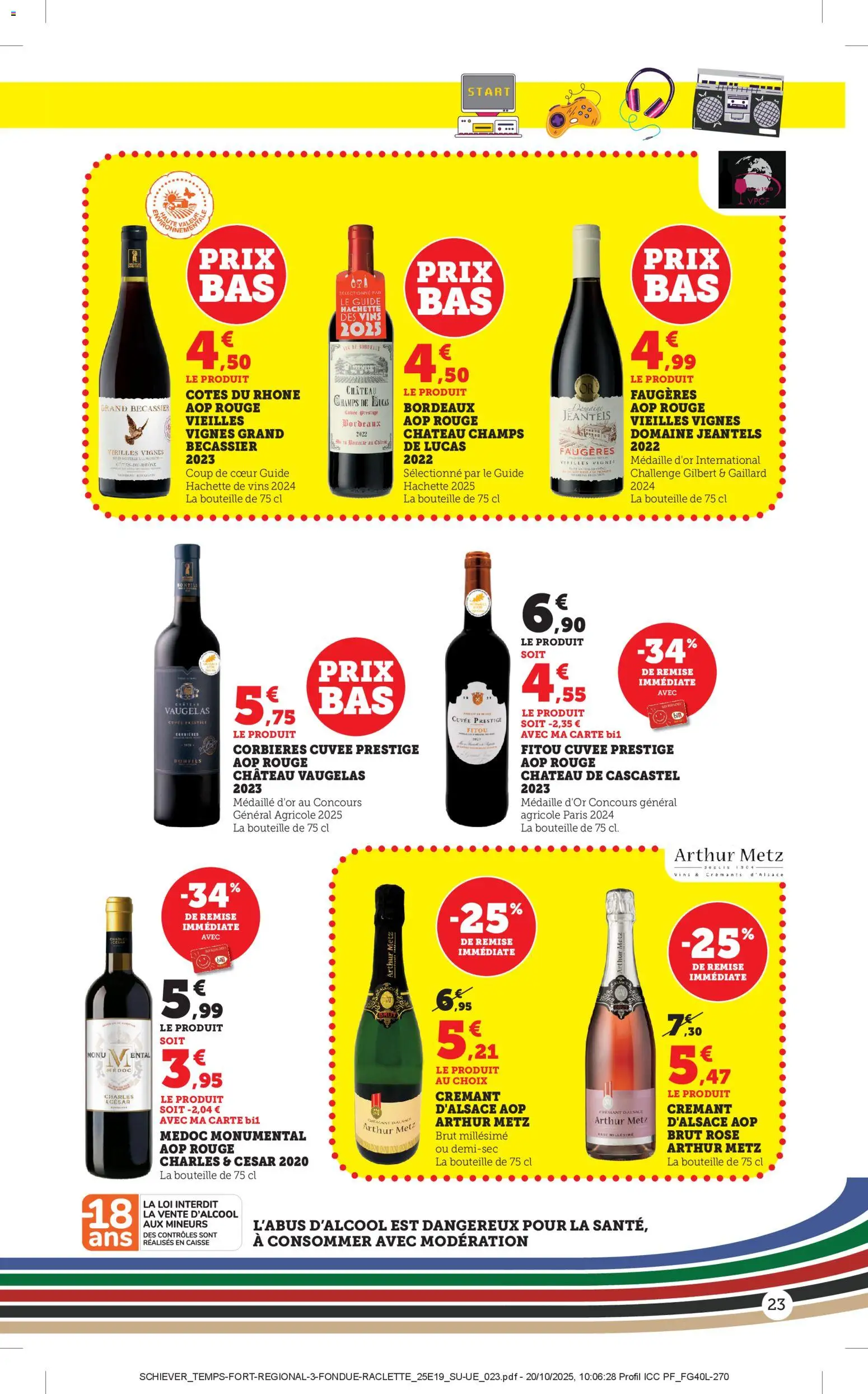 {H1} | Page: 23 | Produits: Crémant