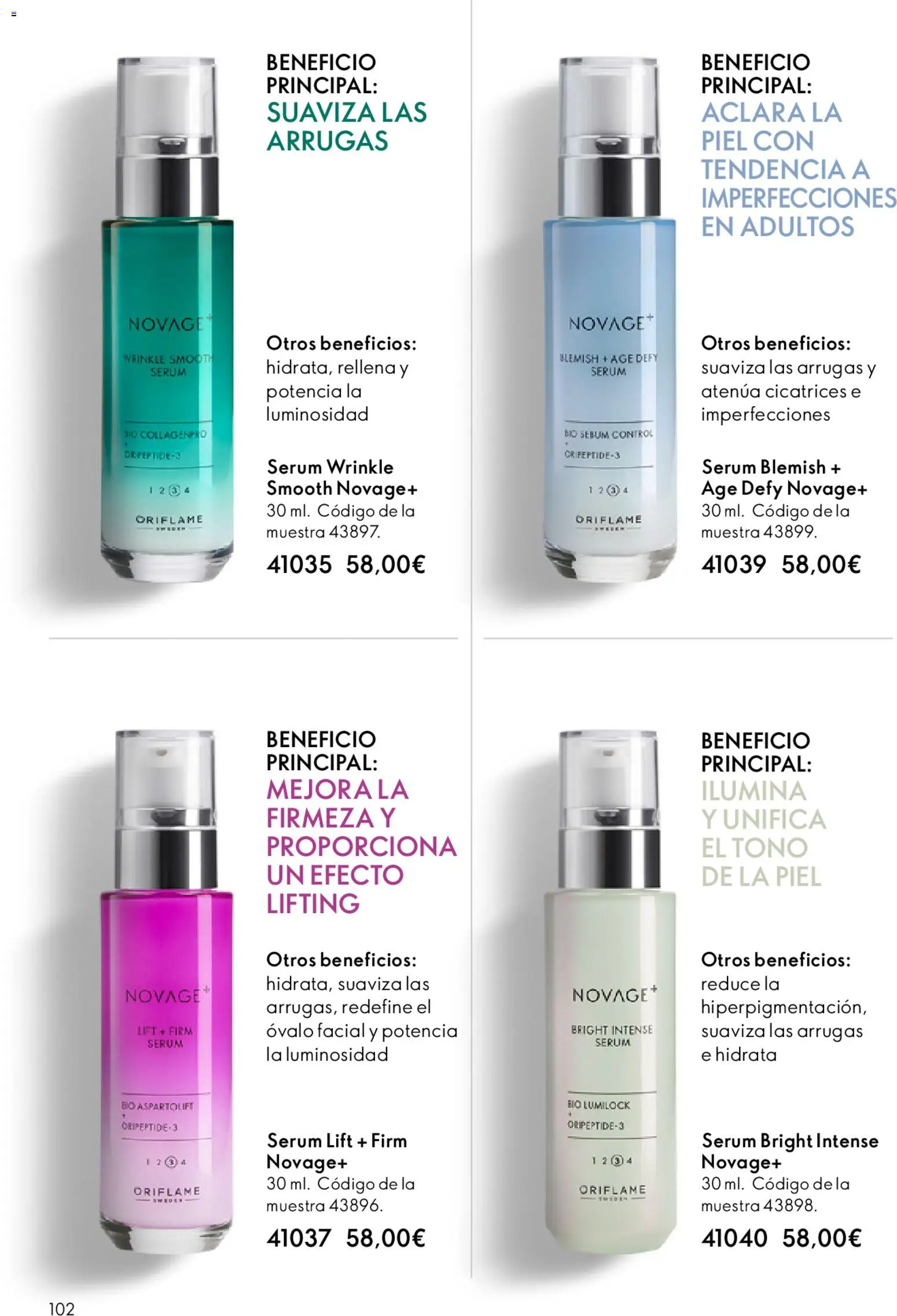 Oriflame - Catálogo Campaña 16 │ válido desde el 19.11.2025 | Página: 102 | Productos: Sérum