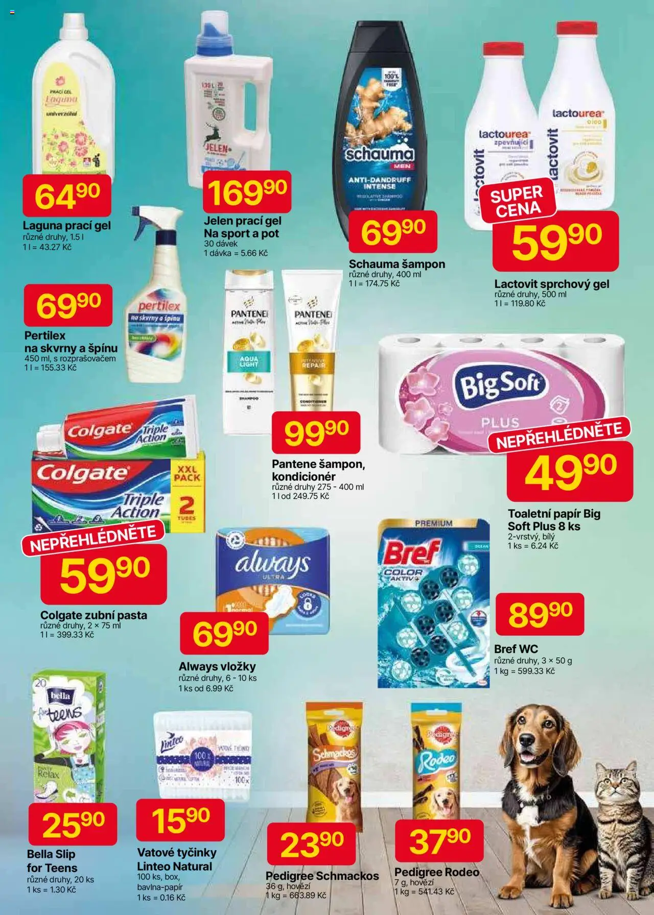 Hruška leták od 03.06.2025 | Strana: 7 | Produkty: Sprchový gel, Zubní pasta, Vložky, Always vložky
