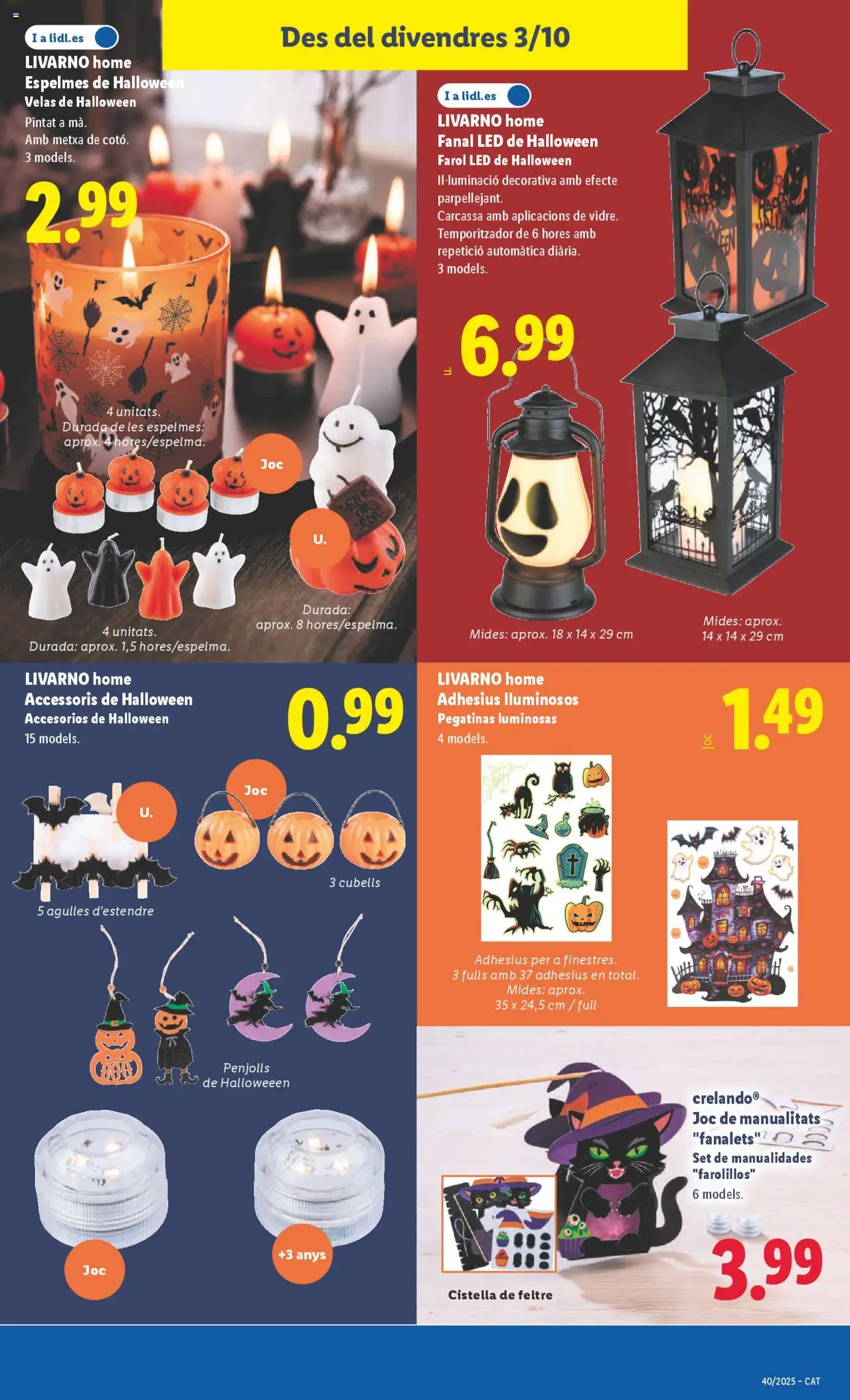 Lidl folleto de bazar │ válido desde el 29.09.2025 | Página: 13 | Productos: Farol, Βραχιόλι