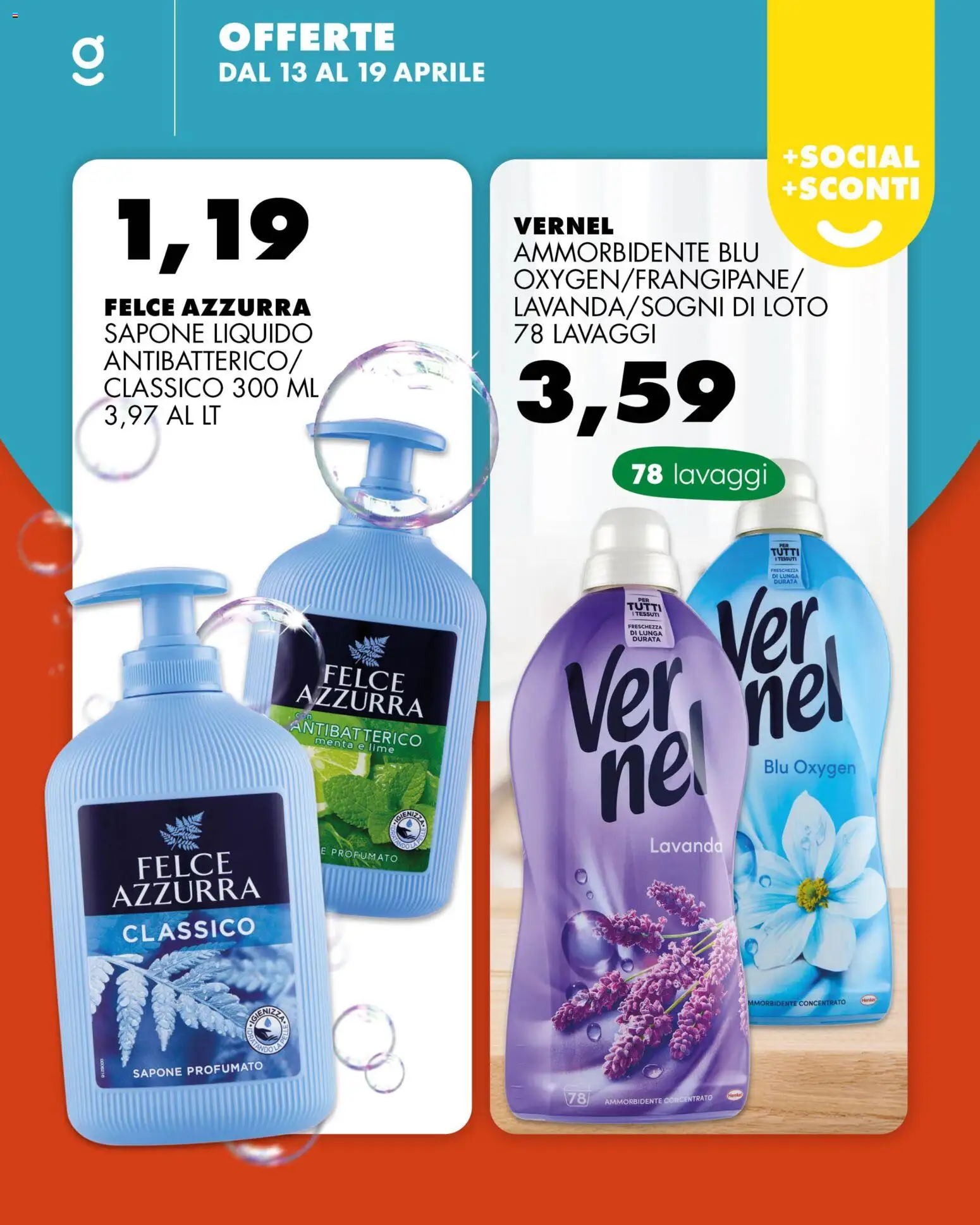 Volantino GECOP del 13.04.2026 | Pagina: 6 | Prodotti: Sapone, Lime, Menta, Lavanda