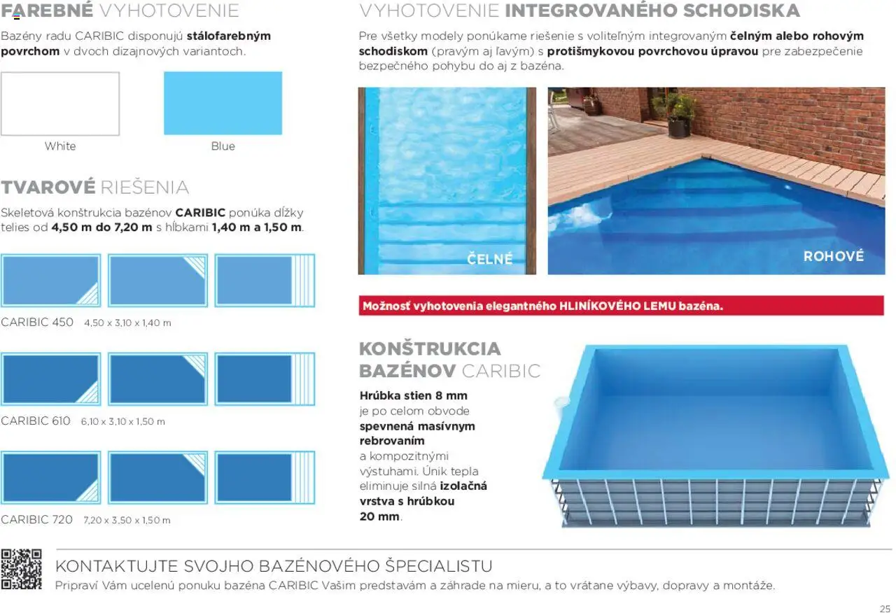 Nové Mountfield akcie – leták je platný od 15.08.2025 | Strana: 25 | Produkty: Bazény