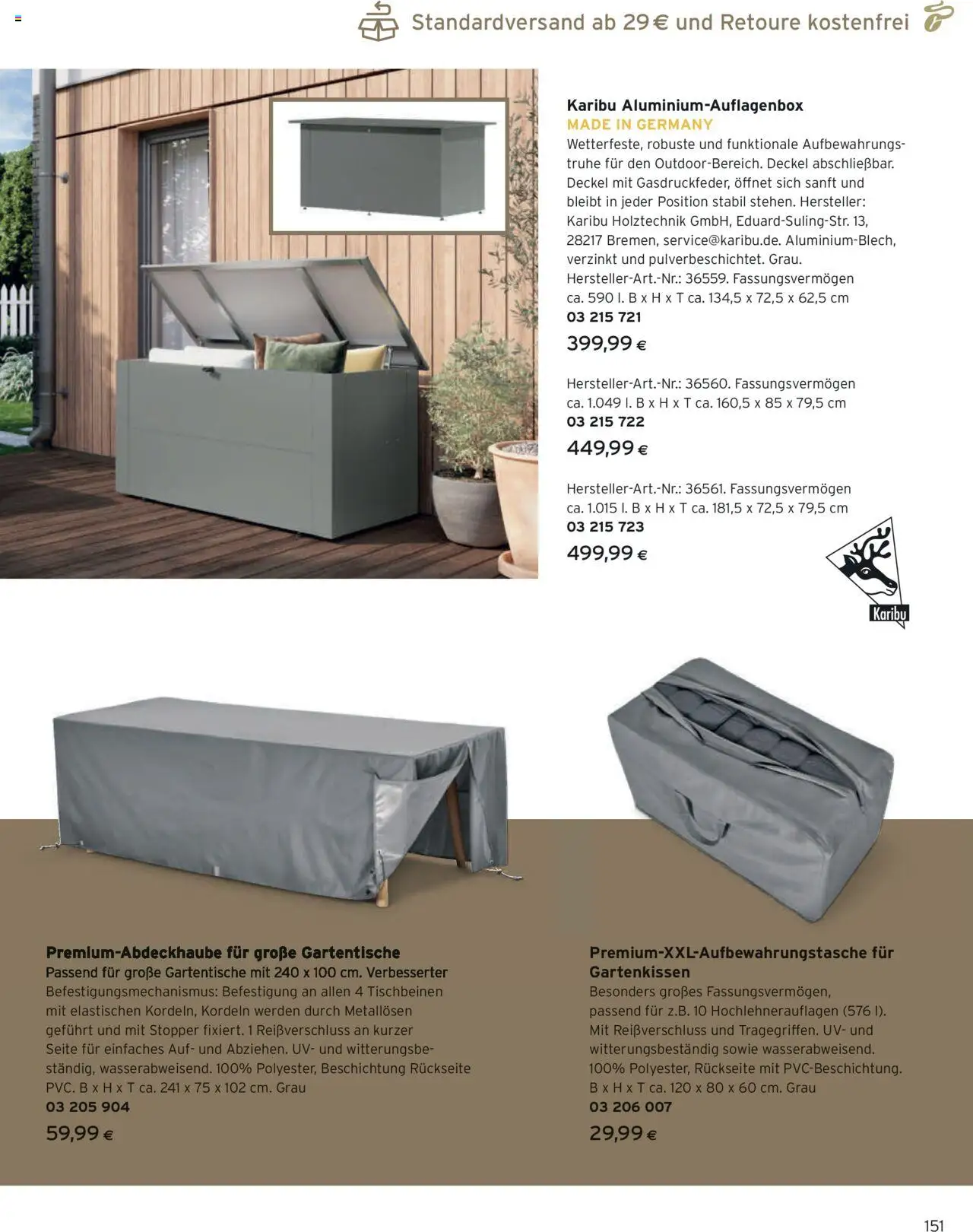 Tchibo Eduscho Katalog Herbst 2025 gültig ab 12.09.2024 | Seite: 151