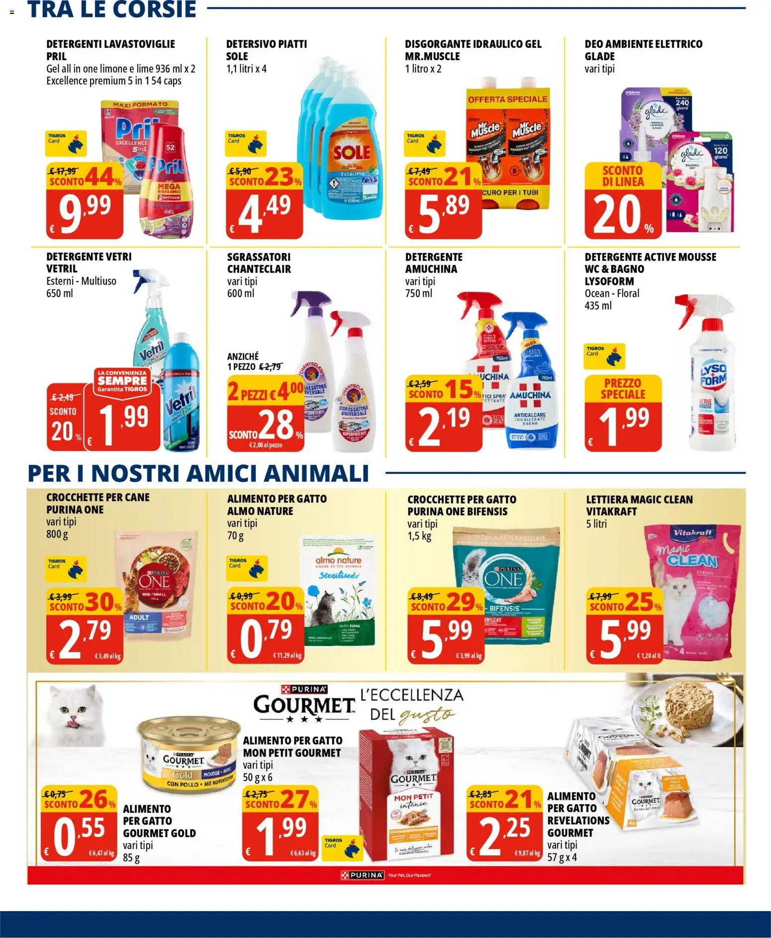 Volantino Tigros del 11.02.2026 | Pagina: 21 | Prodotti: Pollo, Limone, WC, Bagno